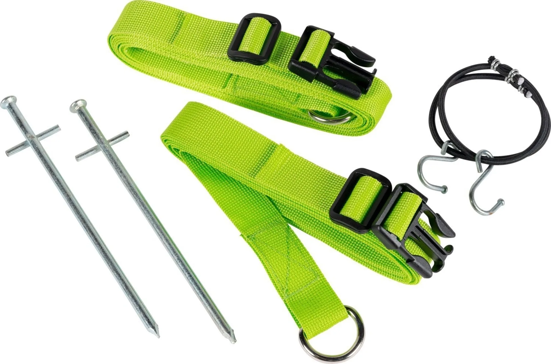 Kampa Dometic Storm Tie Down Kit Kit de haubanage vert