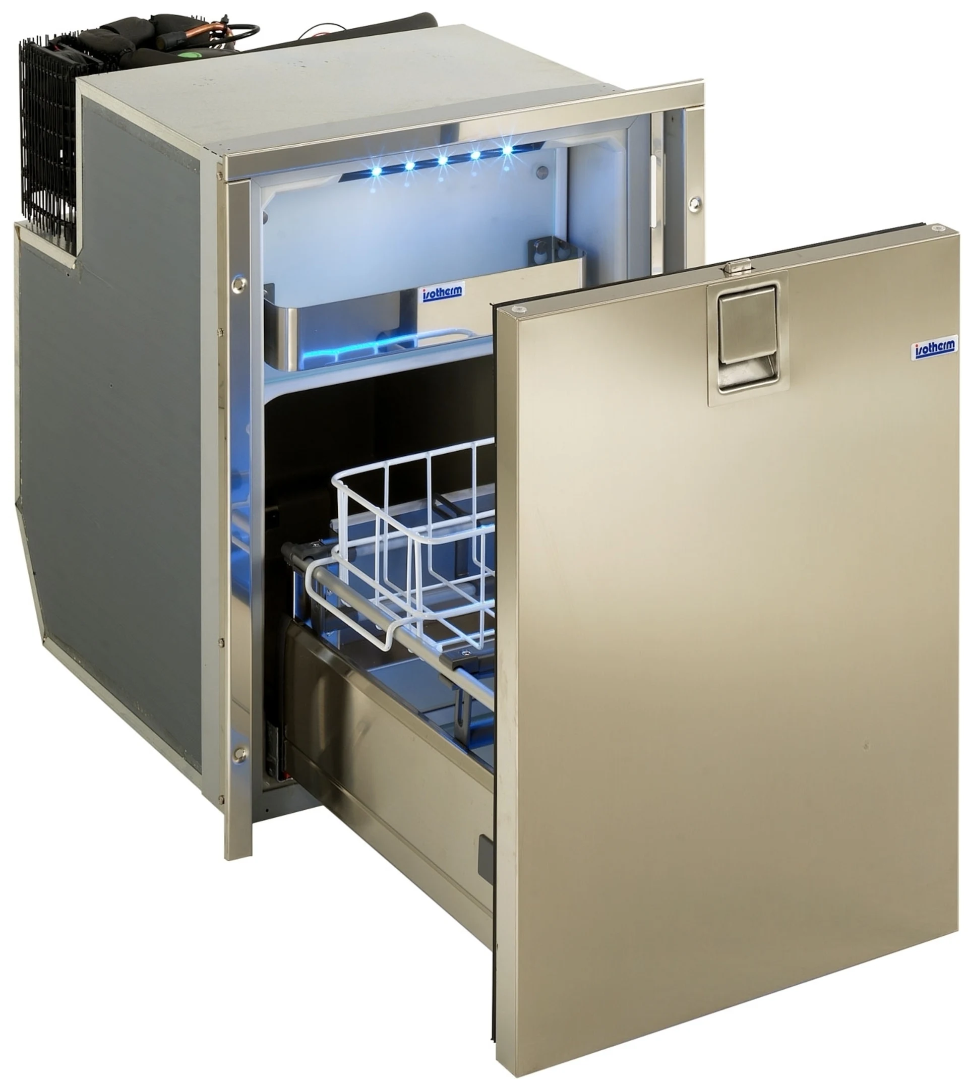 Webasto Drawer DR 49 Réfrigérateur encastrable 49 litres 12 - 24 V / 115 - 230 V Custom Panel