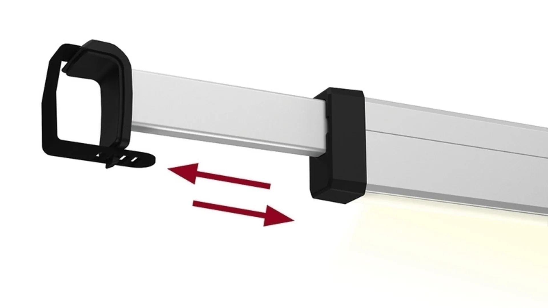 Fiamma Rafter LED F40van Spannstange mit LED Leiste für Markise F40 van