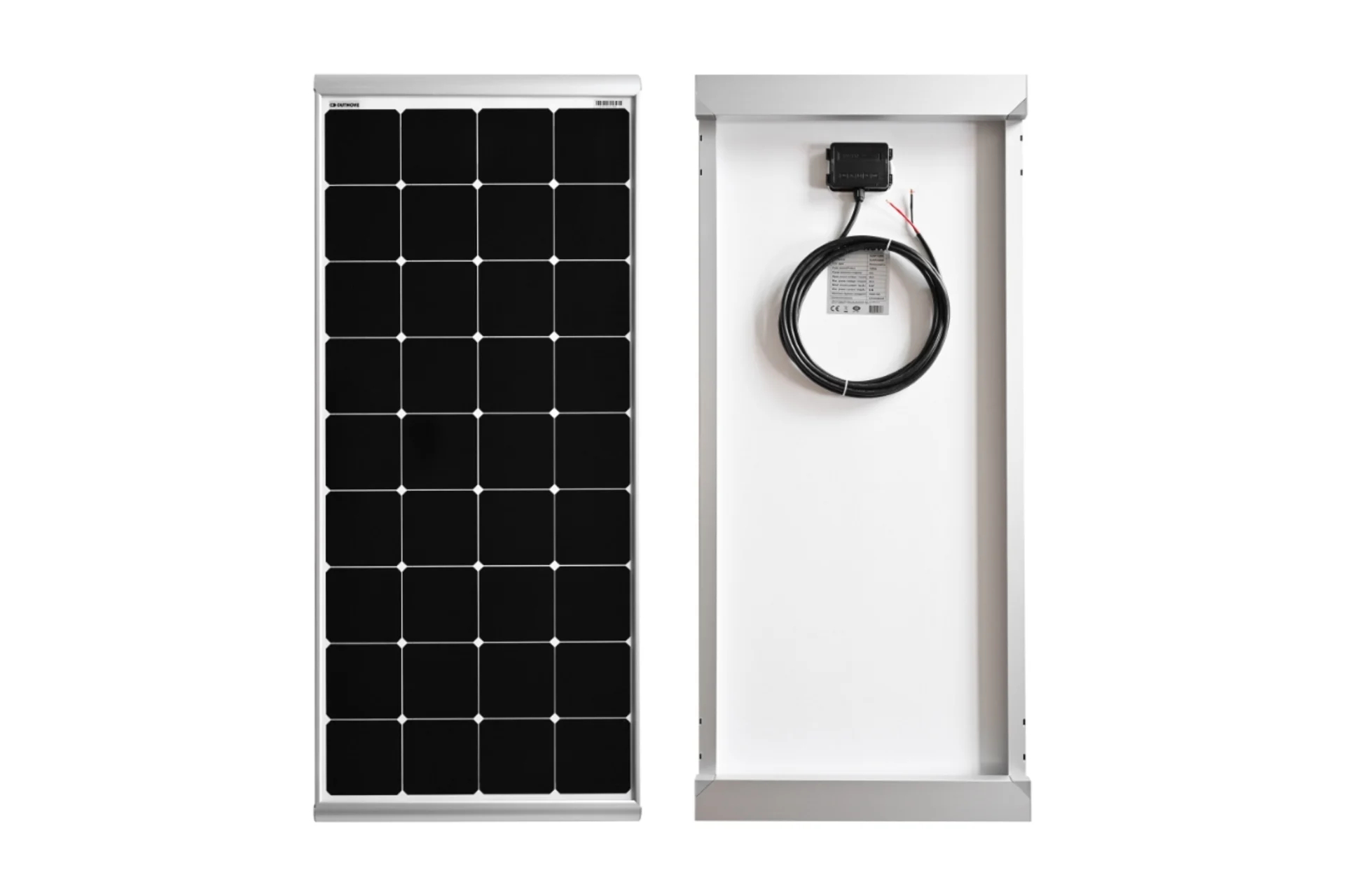 Outmove Gerahmtes 135W Solarpanel SunPower - High Efficiency