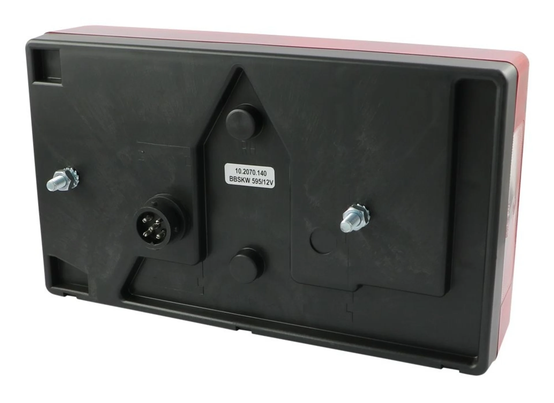 Jokon - Schlussleuchte BBSKW 595 rechts 238x138x52mm, KZL, RFL, Zentralstecker