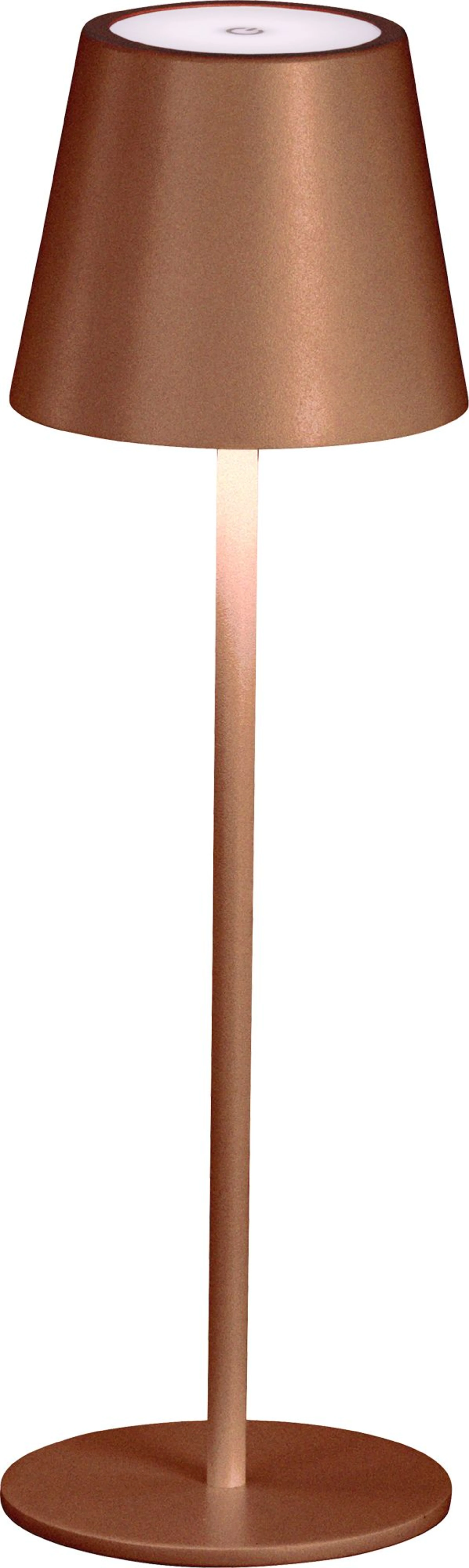 Easy Akku-Tischleuchte Viletto rostfarben Easy Akku-Tischleuchte Viletto rostfarben