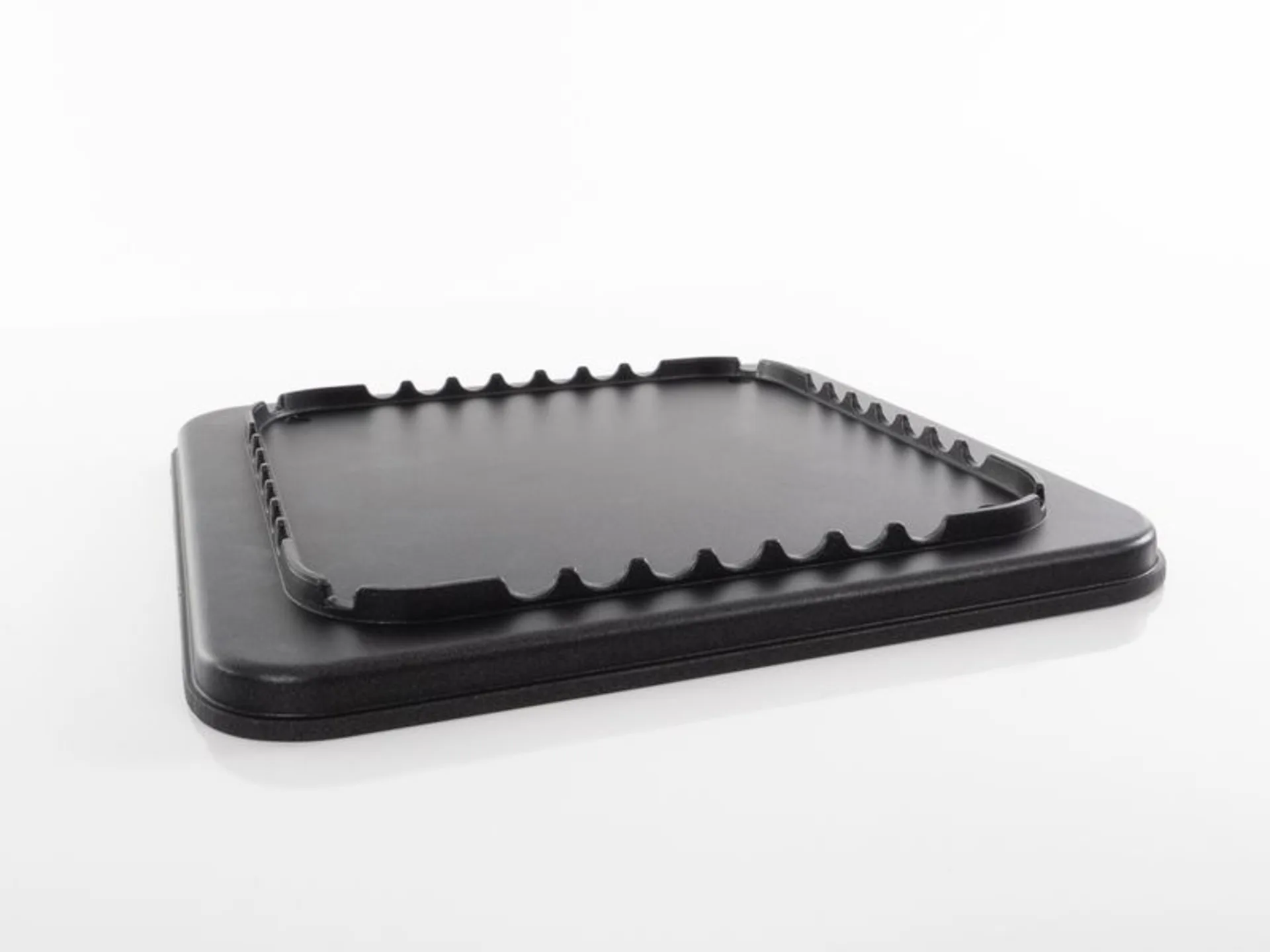 Plaque de cuisson rainurée Cook'n'Fold pour 706622, 25x25cm