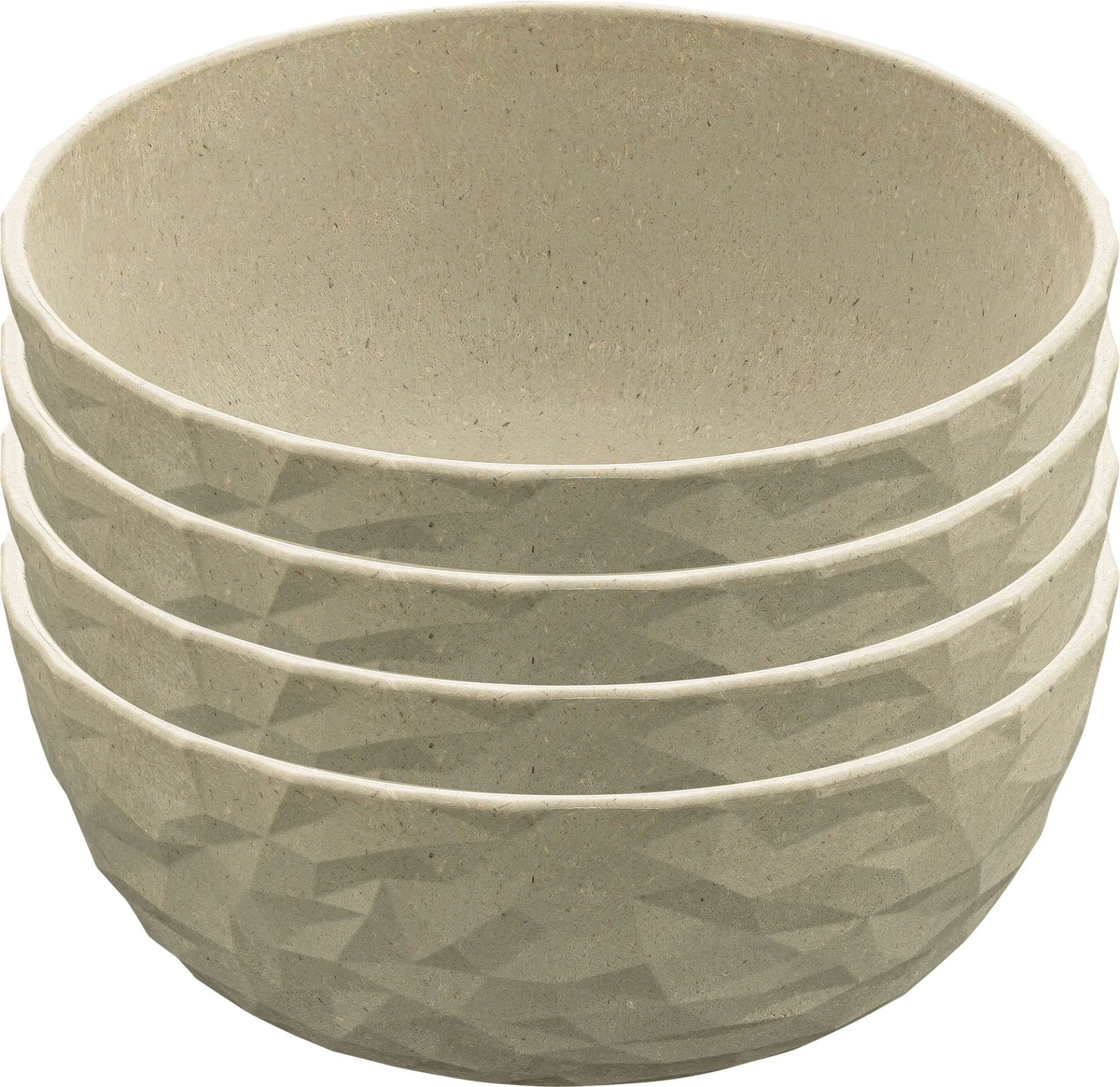 Koziol Club Bowl Schale 4-tlg. 700 ml - Nature Desert Sand