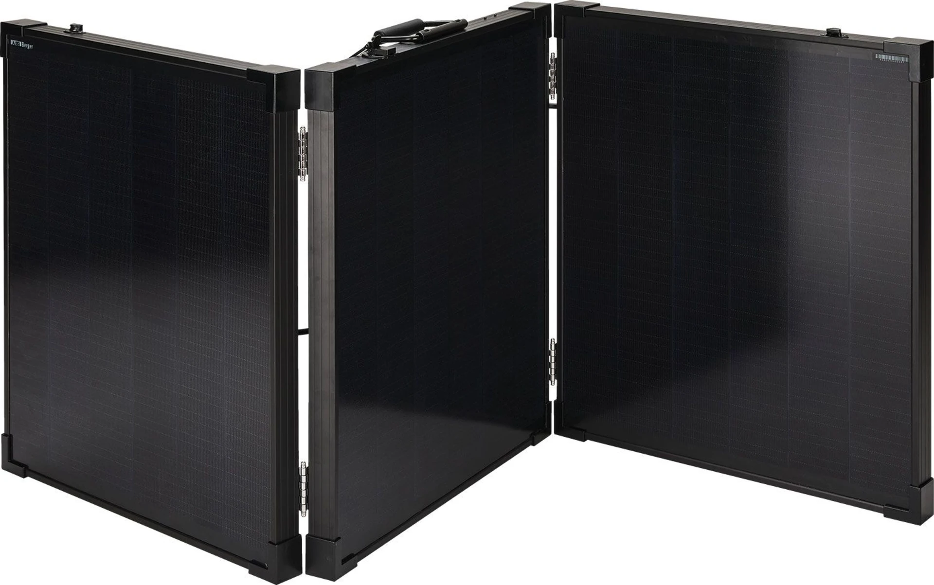 Berger Deluxe klappbare Solaranlage / Koffer-Solaranlage 150 W