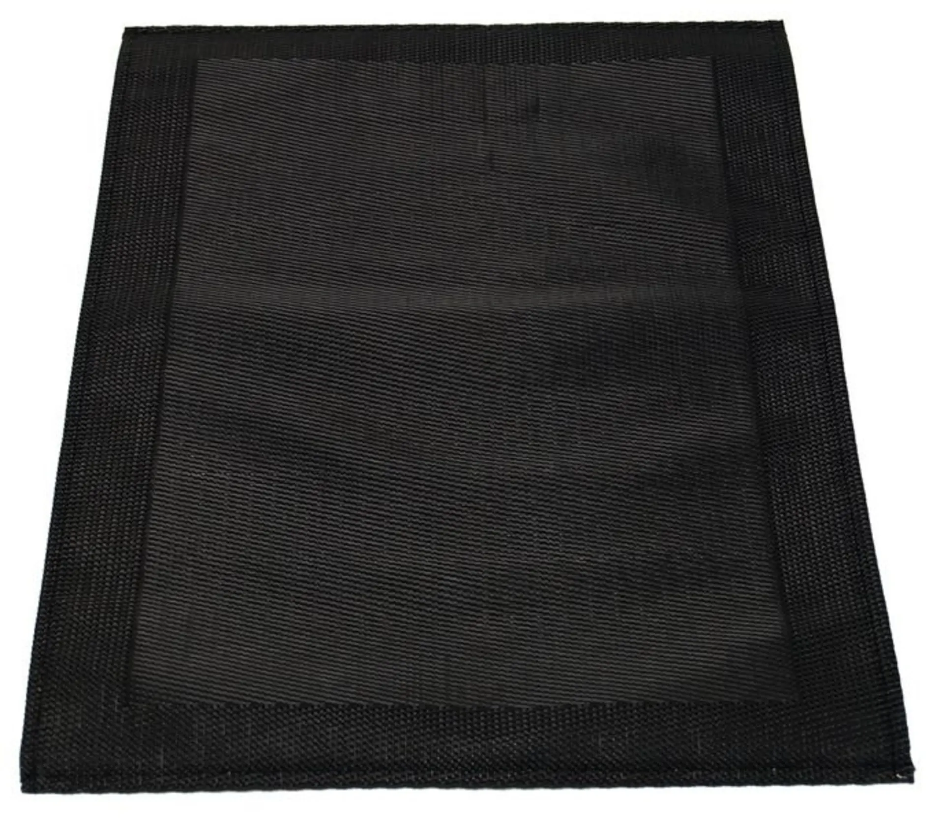 Camp4 PVC-Platzdeckchen, 30x45cm, 2er Set, schwarz