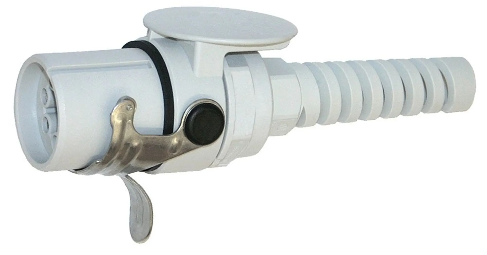 AK Lade-Stecker 7-pol weiss ADR/GGVS, IP69K, Crimpkontakte