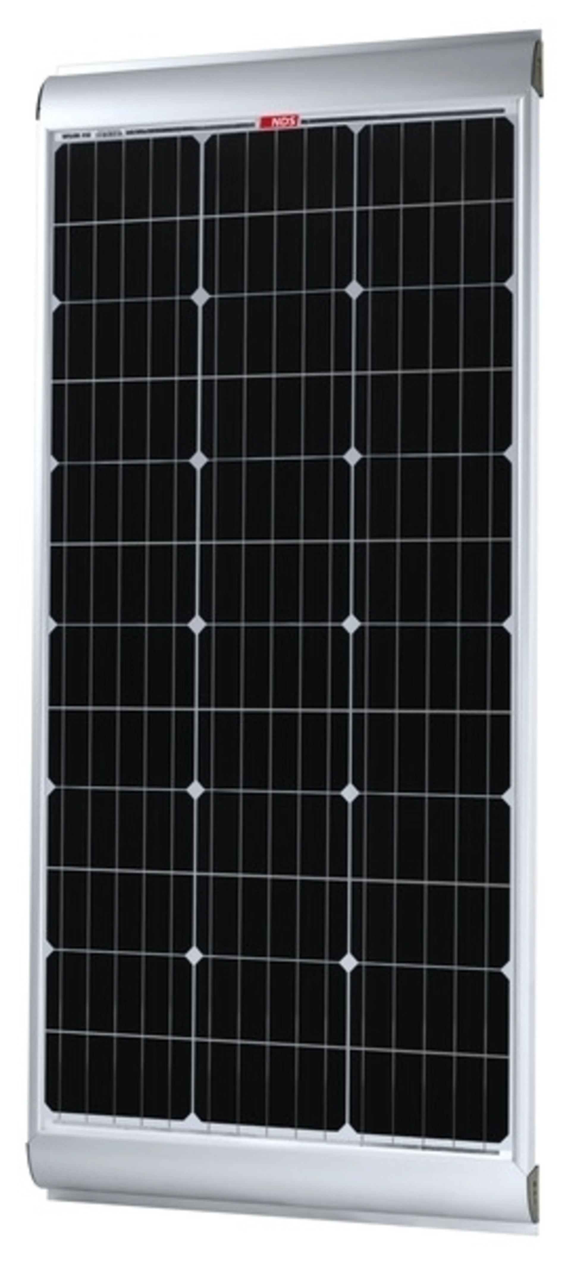 Panneau solaire monocristallin 85W avec spoiler et supports