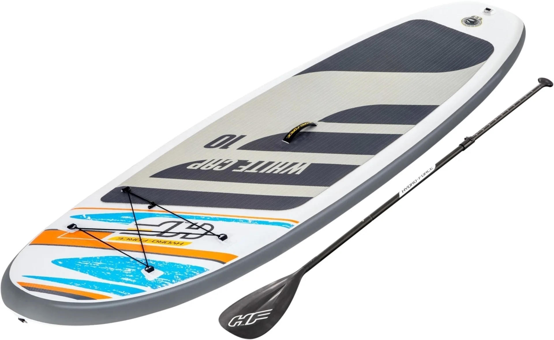 Planche de stand-up paddle gonflable Bestway White Cap, avec pagaie et pompe à air Planche de stand-up paddle gonflable Bestway White Cap, avec pagaie et pompe à air