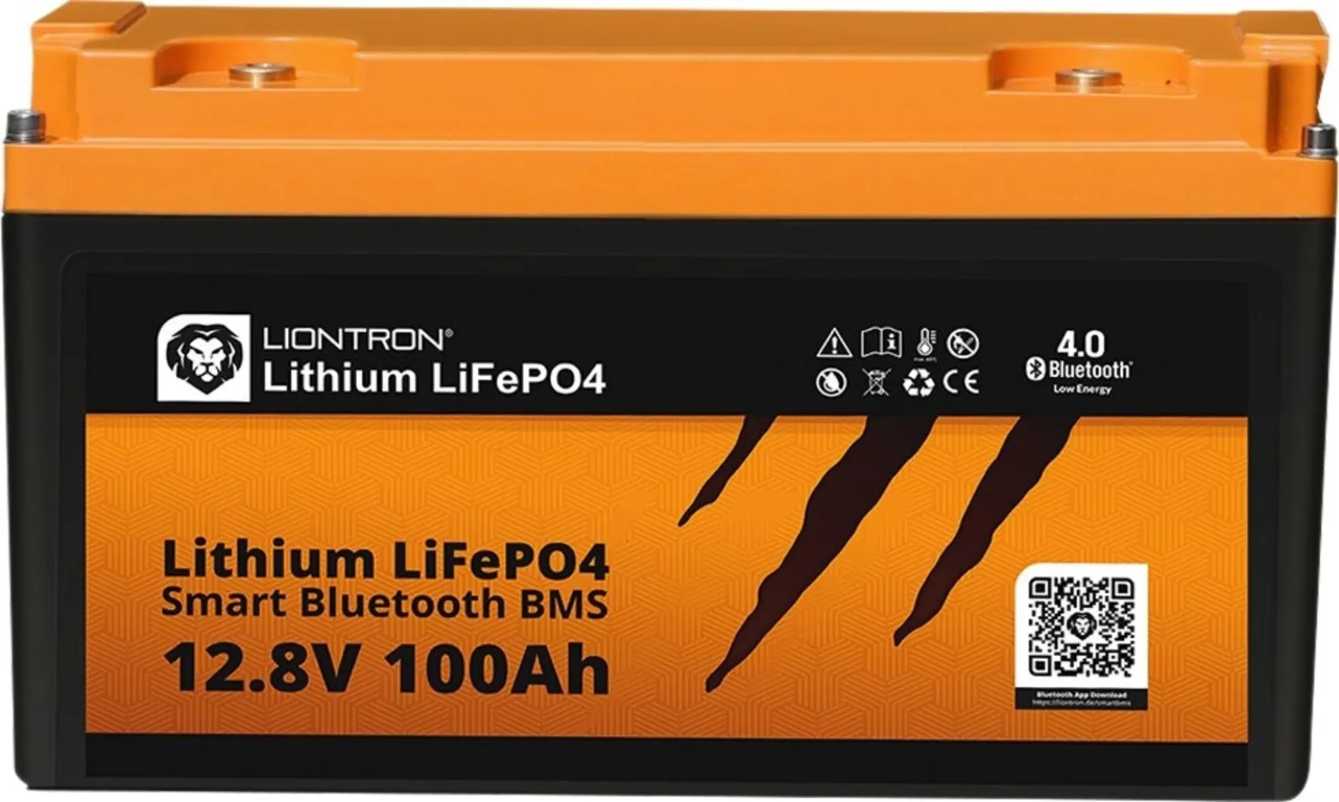 Batterie au lithium LiFePO4 Liontron 12 V 100 Ah « tout-en-un »