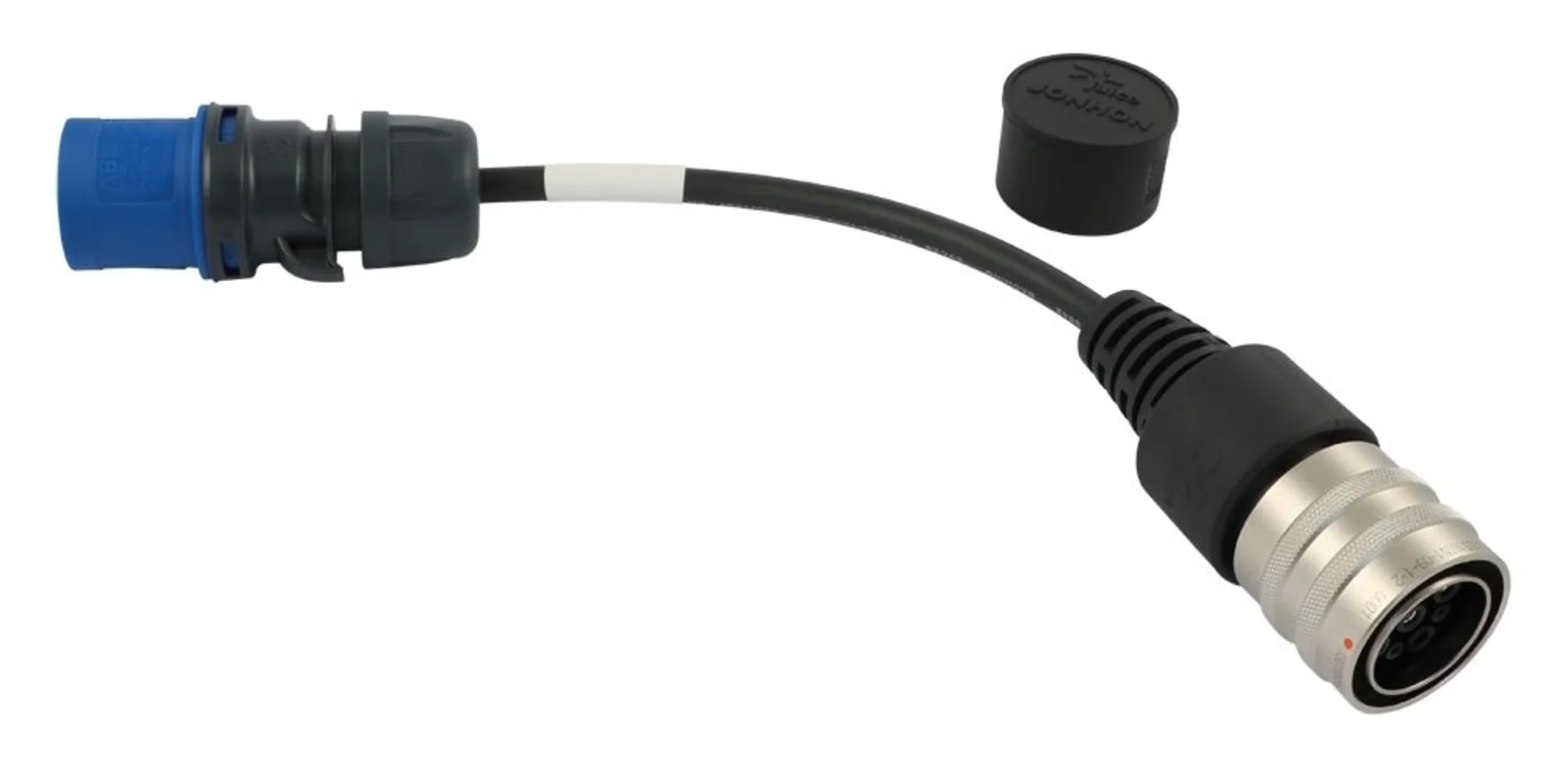 Adaptateur JUICE CONNECTOR CEE16, monophasé, bleu – Adaptateur simple pour JuiceBooster2 Adaptateur JUICE CONNECTOR CEE16, monophasé, bleu – Adaptateur simple pour JuiceBooster2