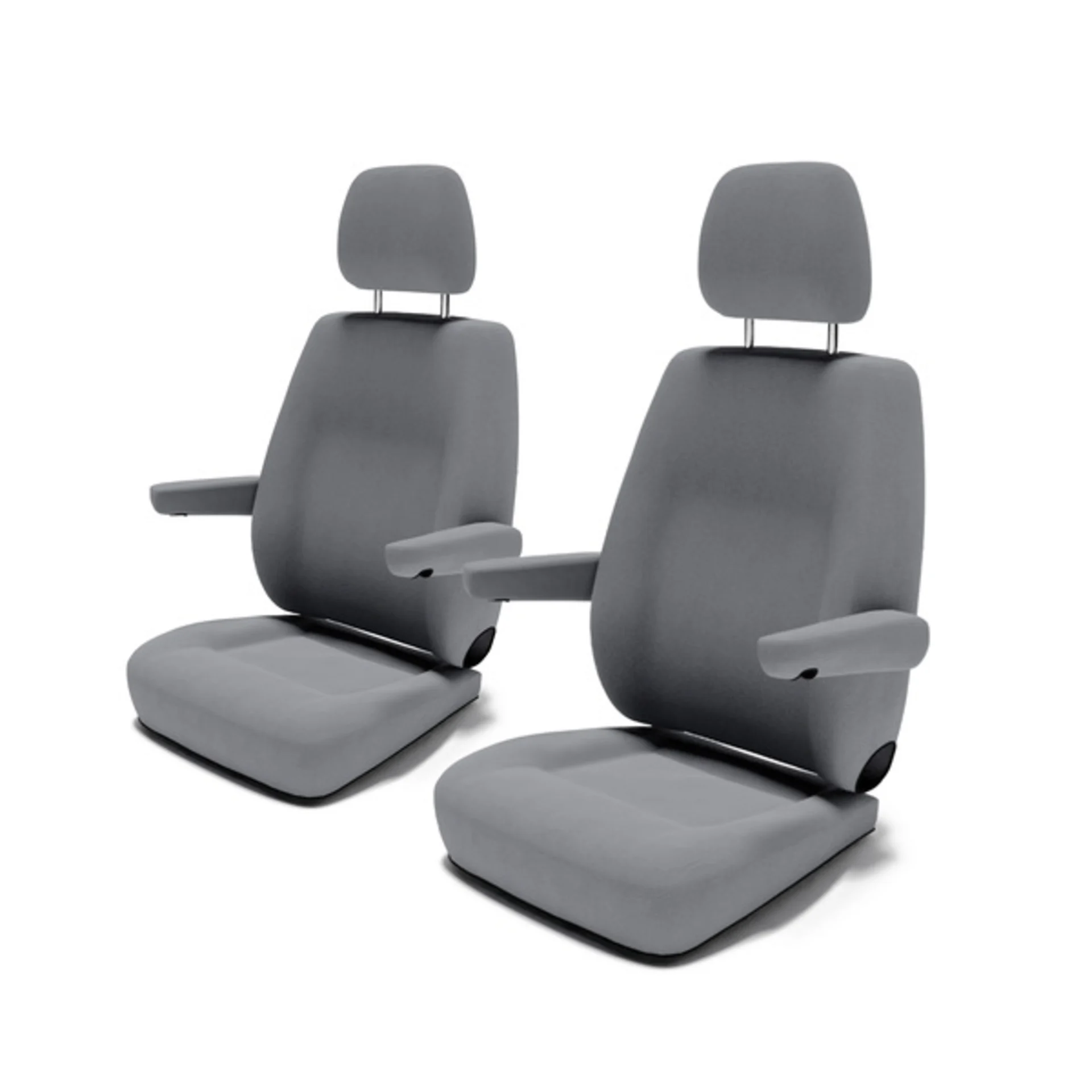 Lot de housses de siège T6/6.1 grises