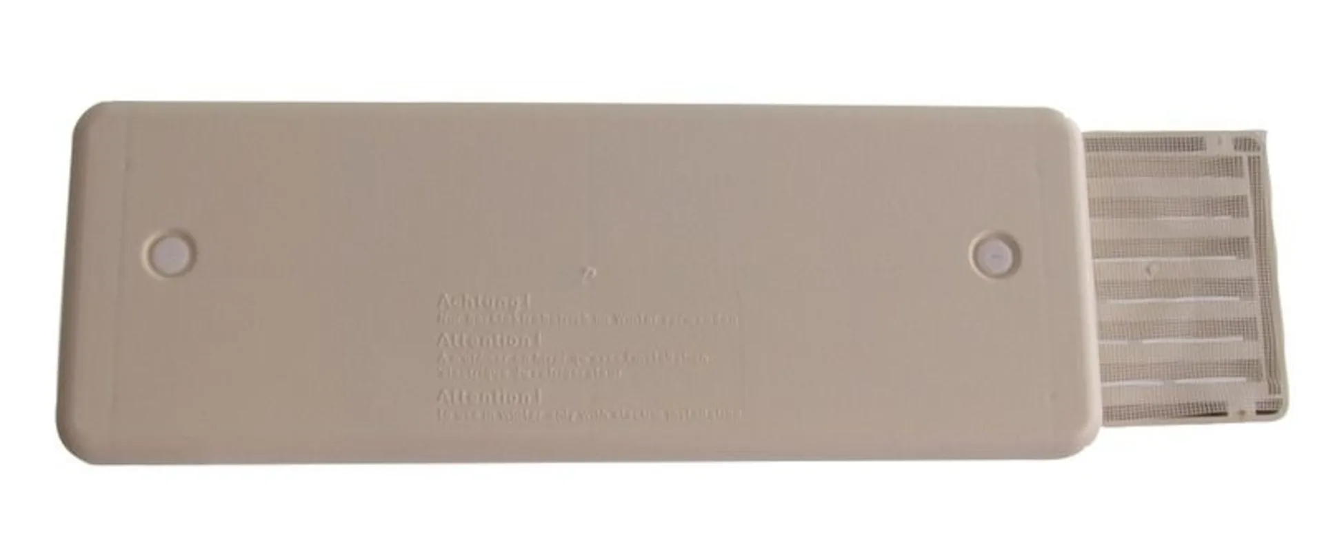 Grille d'aération beige