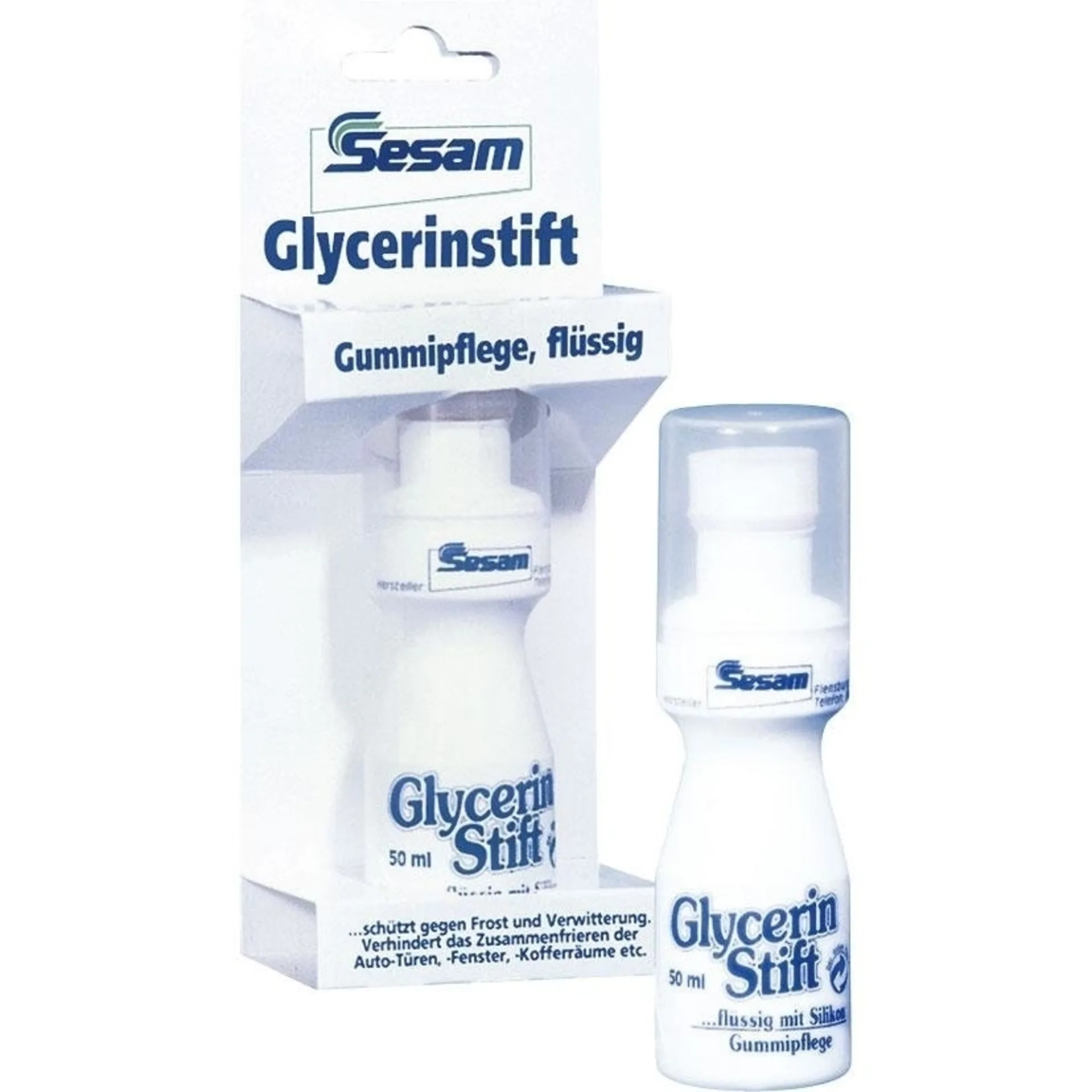 Sésame bâton de glycérine soin du caoutchouc pour les joints de porte 50 ml
