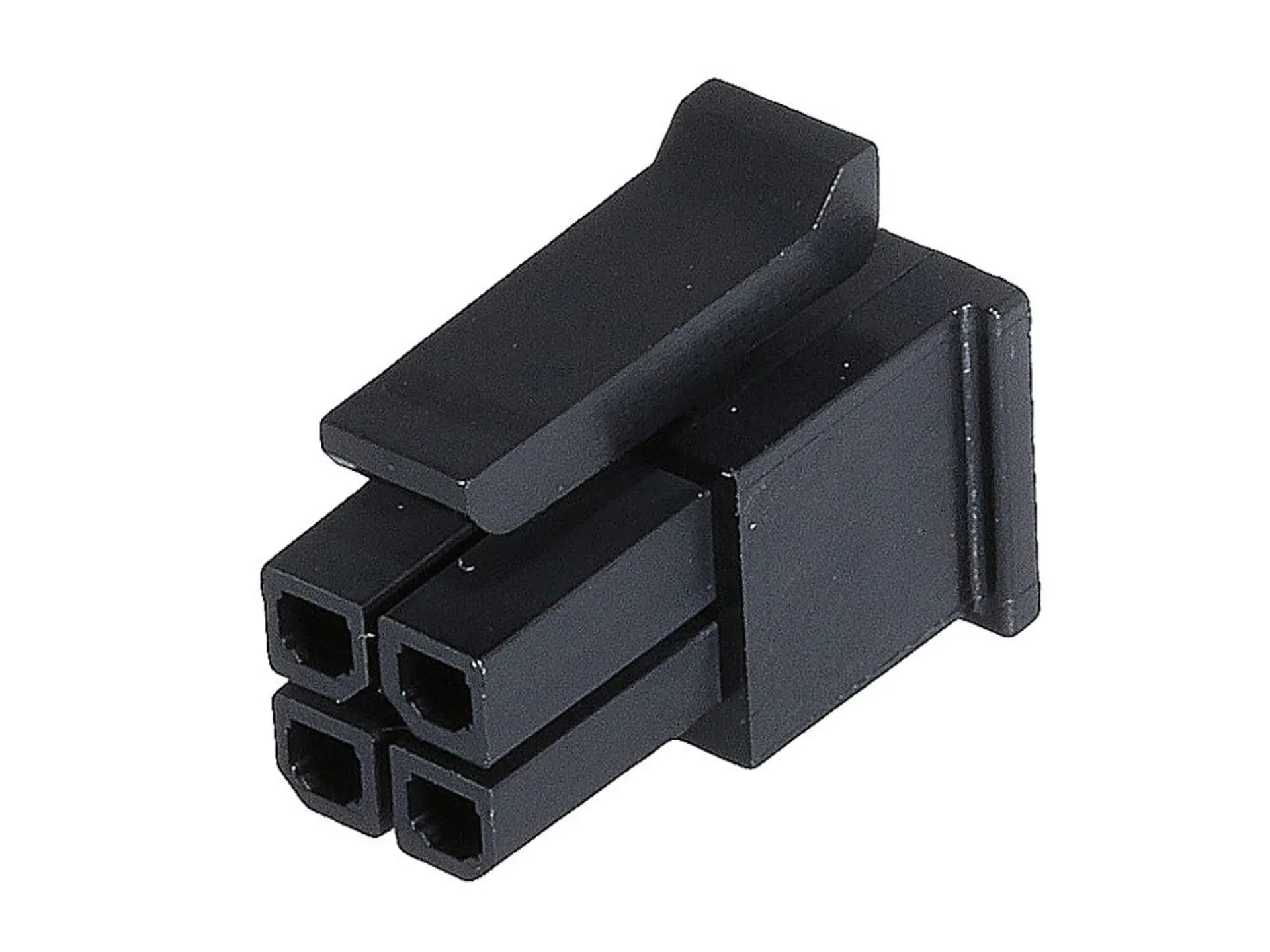 Molex - MICRO-FIT Buchsengehäuse 4-pol 4-pol / Kabelschuh dazu MCFKS/F Molex - MICRO-FIT Buchsengehäuse 4-pol 4-pol / Kabelschuh dazu MCFKS/F