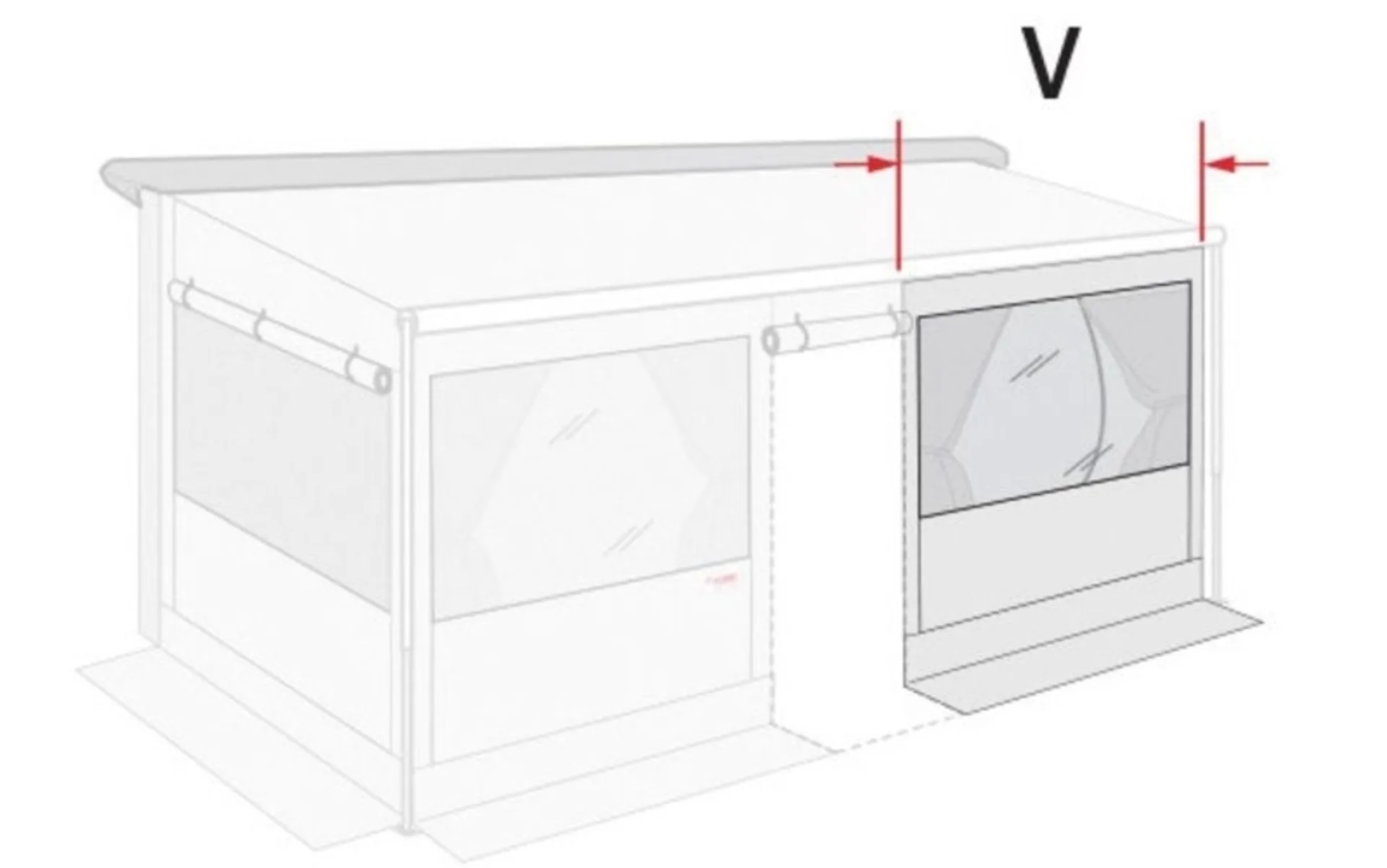 Privacy Room CS Light/XL für Frontpanele 190cm