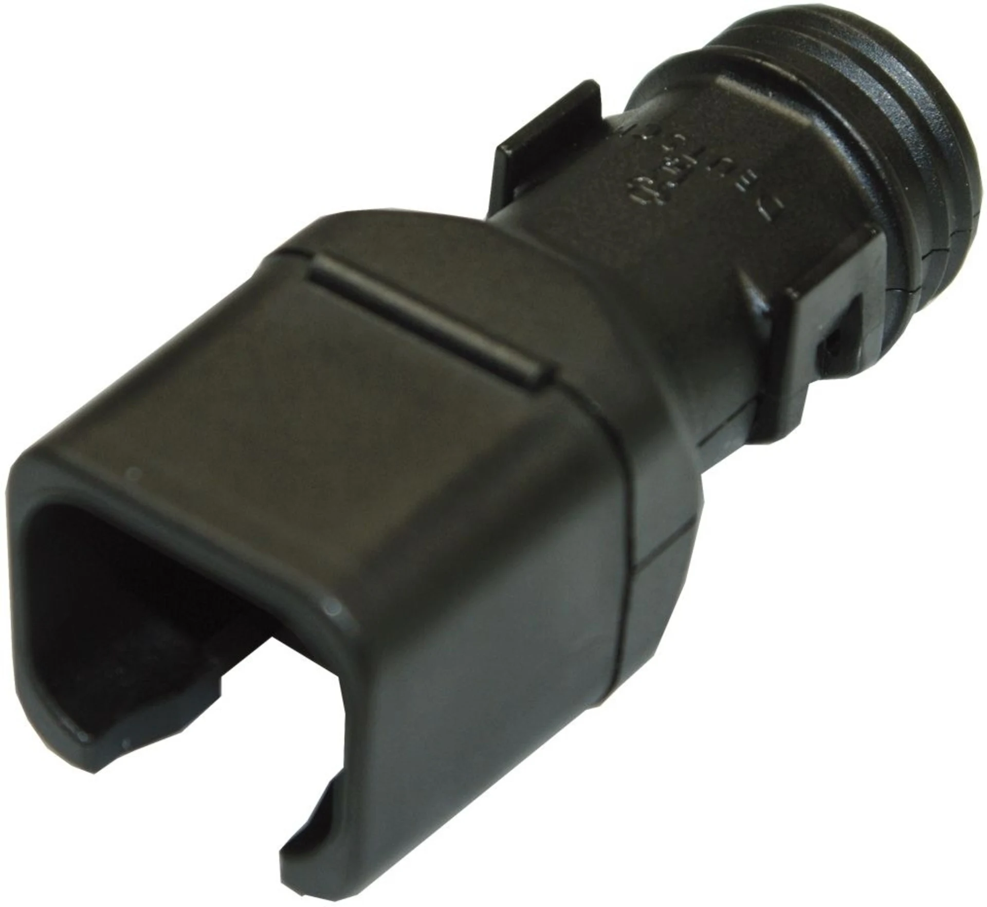 Deutsch DT-Wellrohradapter 180° 4-pol. zu Stecker DT064S, für Wellrohr-ø 8.5, 10mm