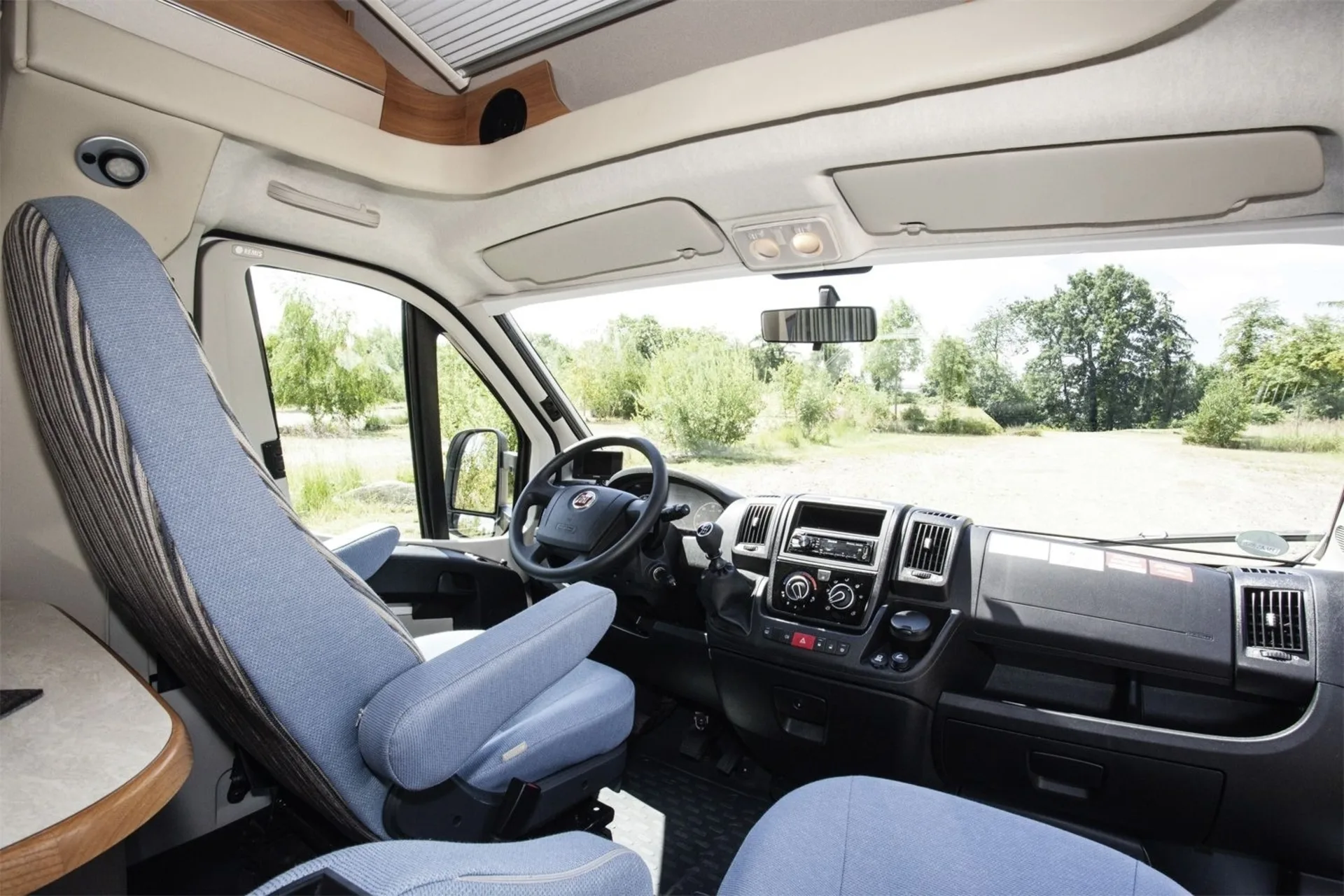 Remis REMIfront IV Verdunkelungssystem Frontscheibe Ford Transit Euro 6 inkl. Licht-Regensensor
