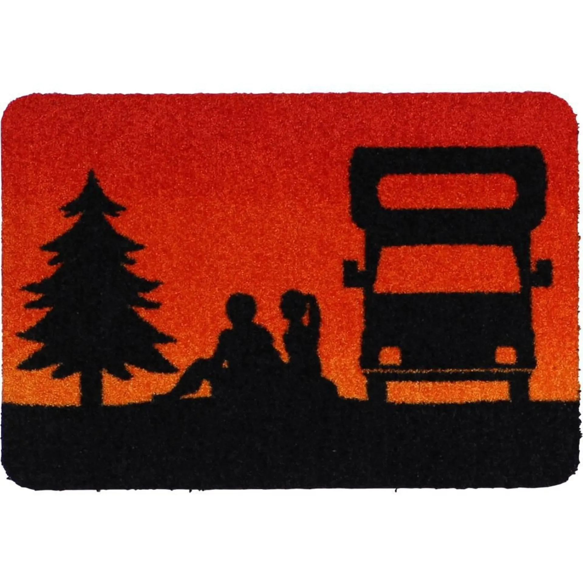 Tapis de camping Berger Orange