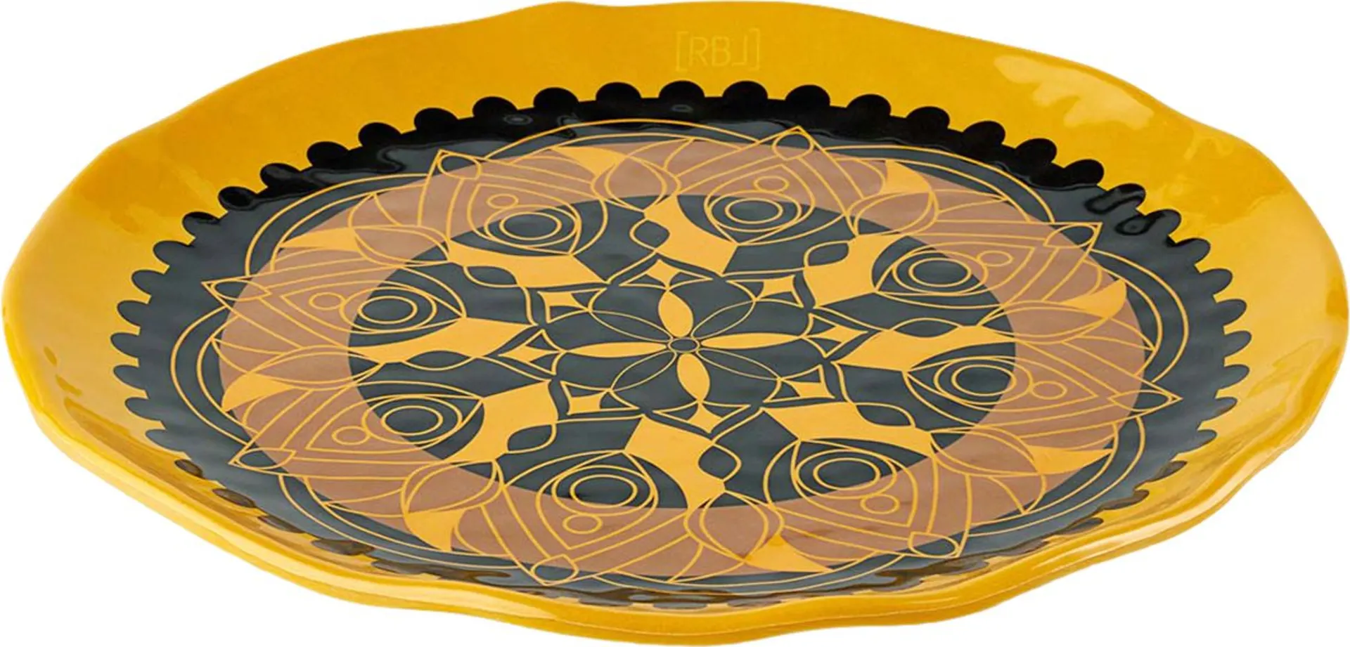 Rebel Outdoor Dessertteller 22 cm gelb