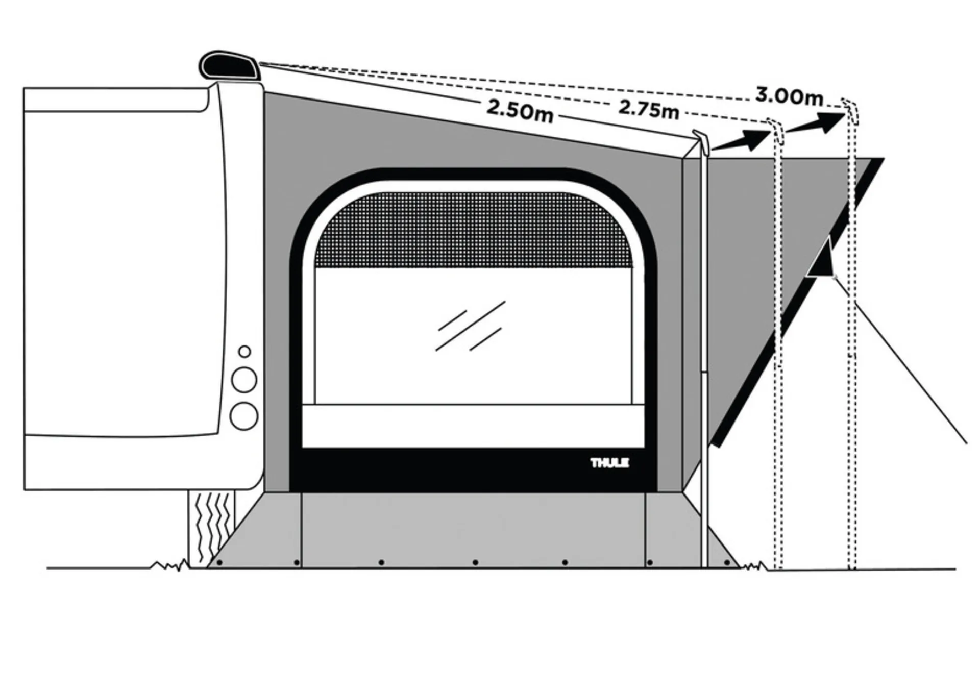 Thule QuickLift/EasyLink 2,75-3,0m