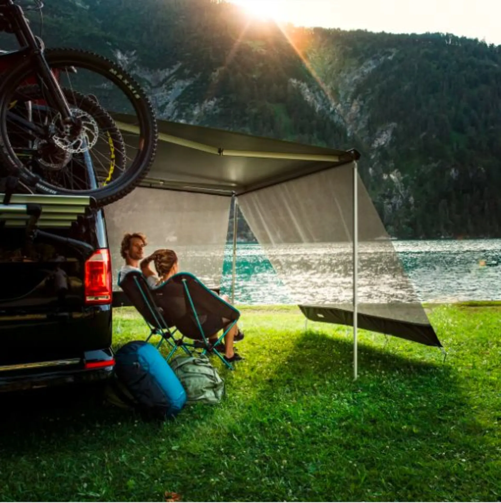 Thule Sun Blocker G2 Vorderwand 4,30 x 1,70 Meter