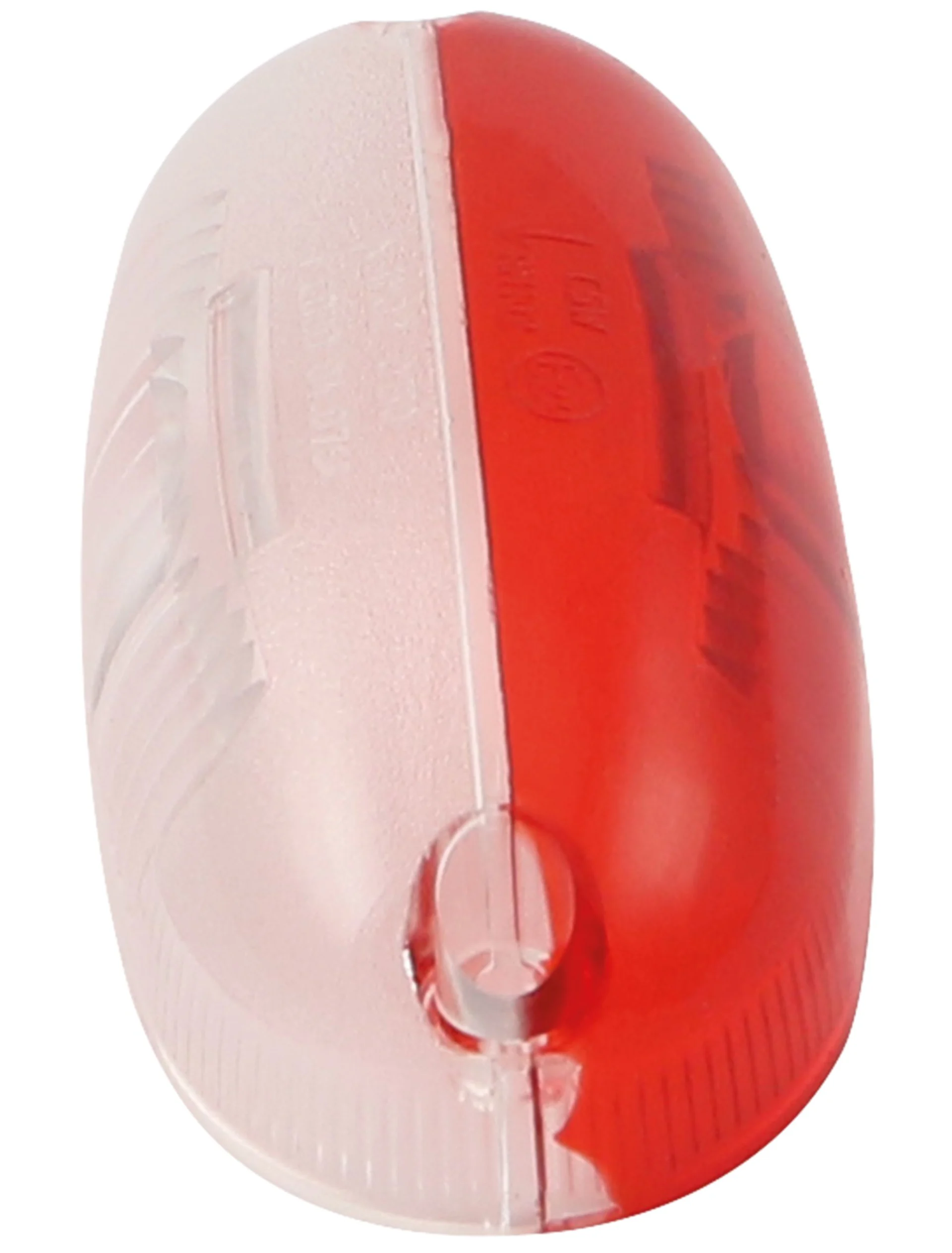 COBO Ersatzglas zu 1012359 83 x 44 x 27 mm, rot/weis, 04-0764