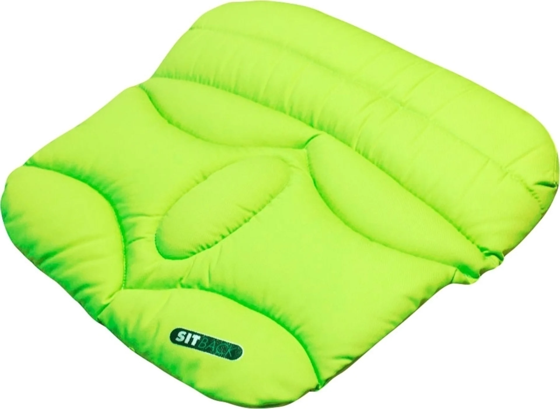 Sitback Basic Living Fahrzeug Sitzkissen 44 x 42 cm Neon Grün