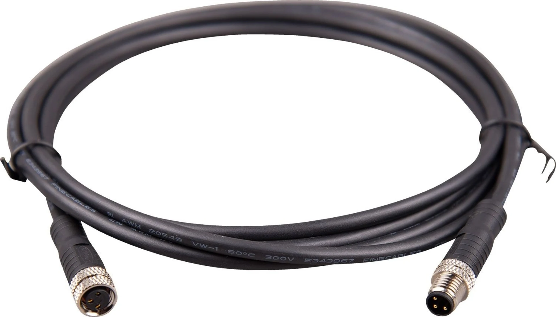 Victron M8 Rundstecker Male/Female 3- Pol Kabel 3 m