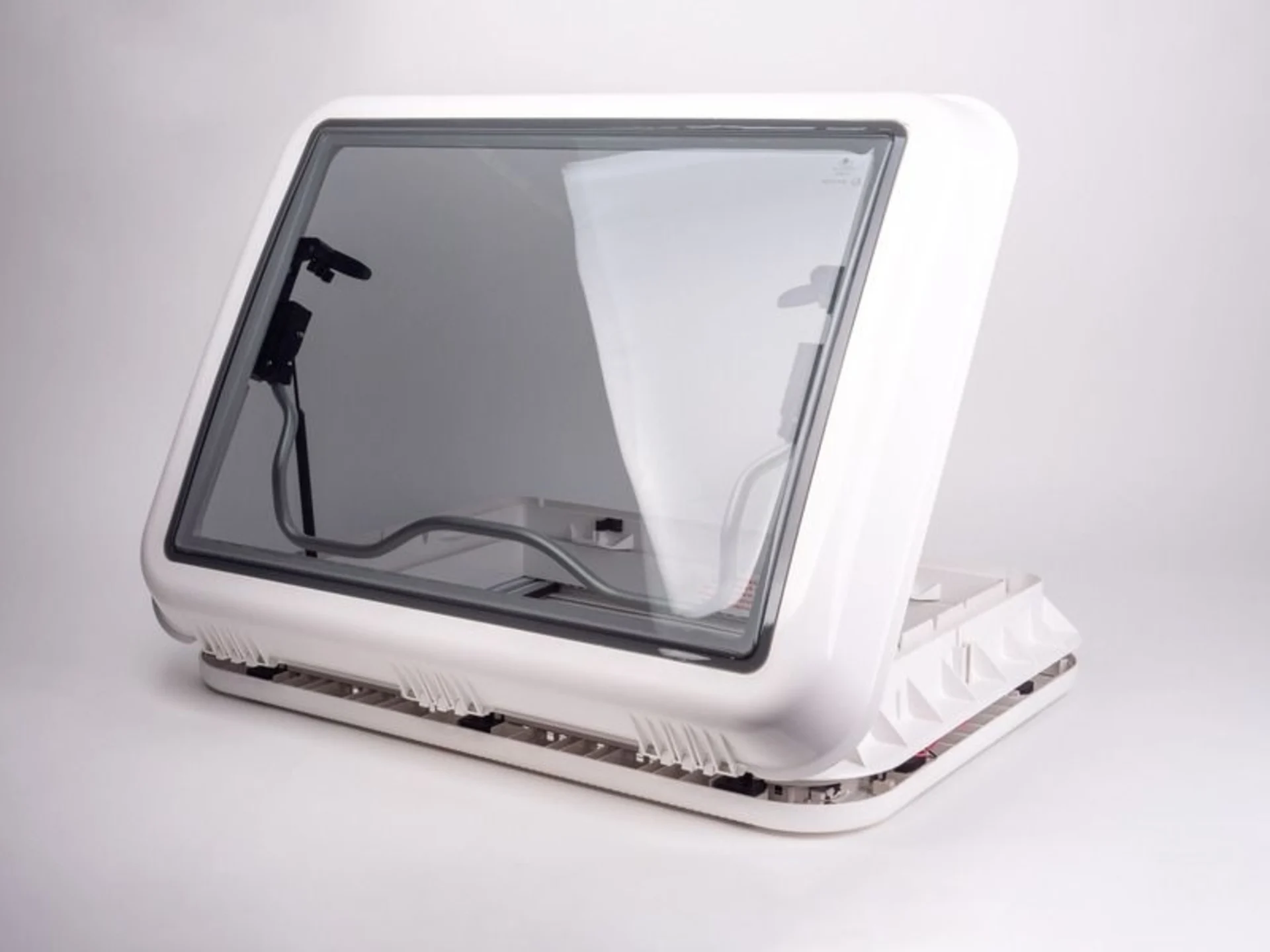 Dachhaube 700x500 mm mit Zwangsbelüftung + LED's