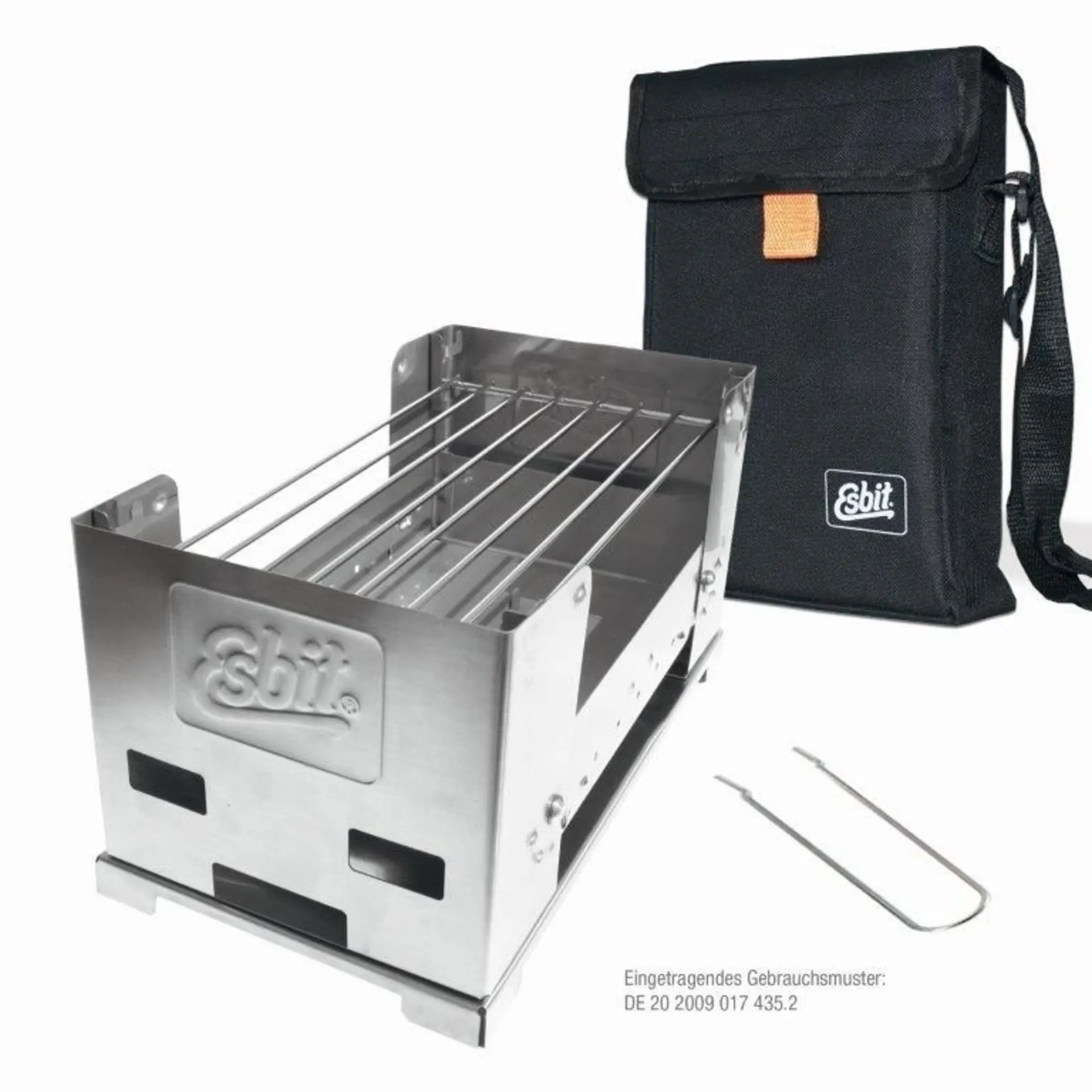 Barbecue à charbon Acier inoxydable 100 Esbit