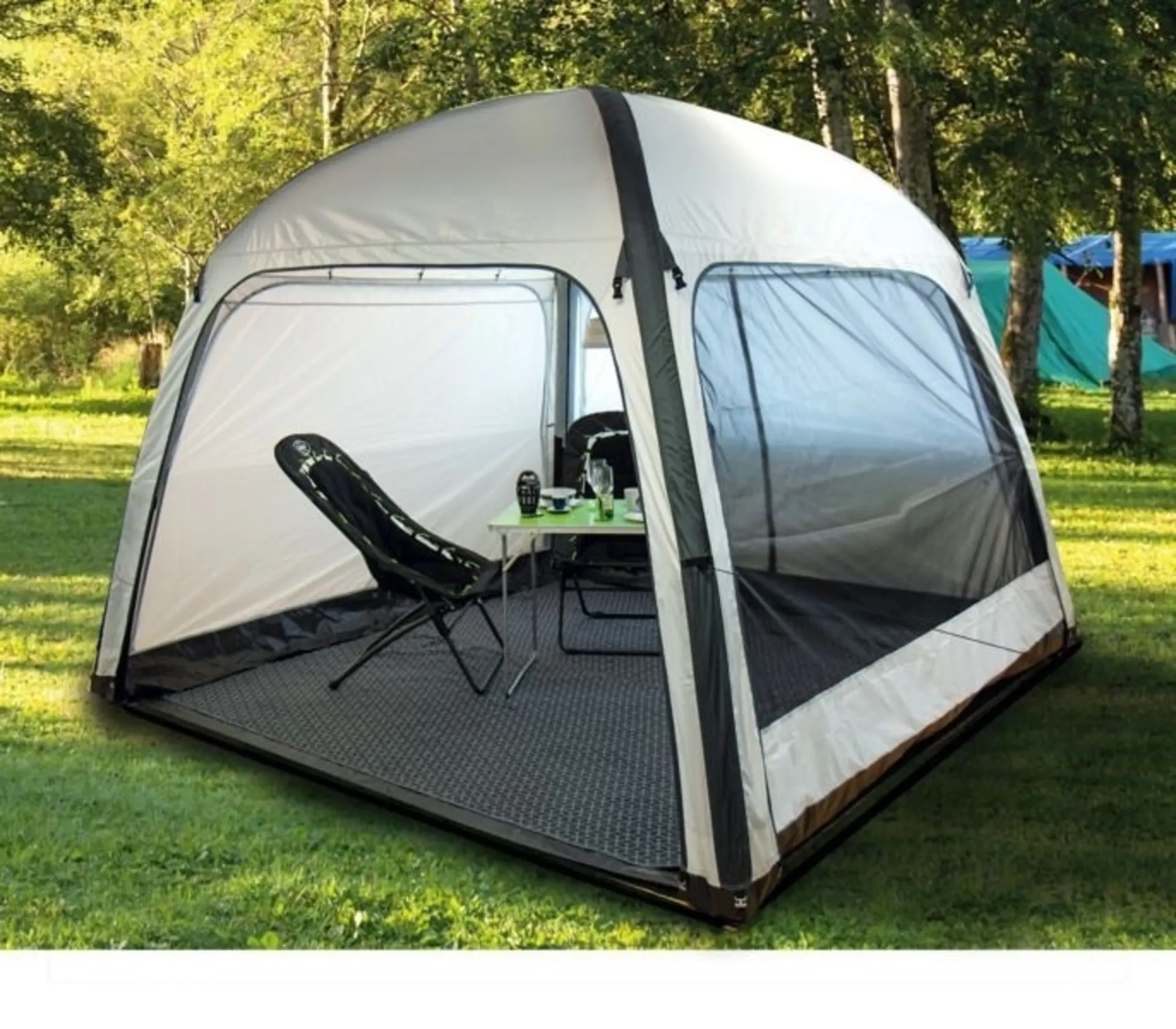 Pavillon Paroi latérale avec moustiquaire pour PIANOSA 300, 300x300cm