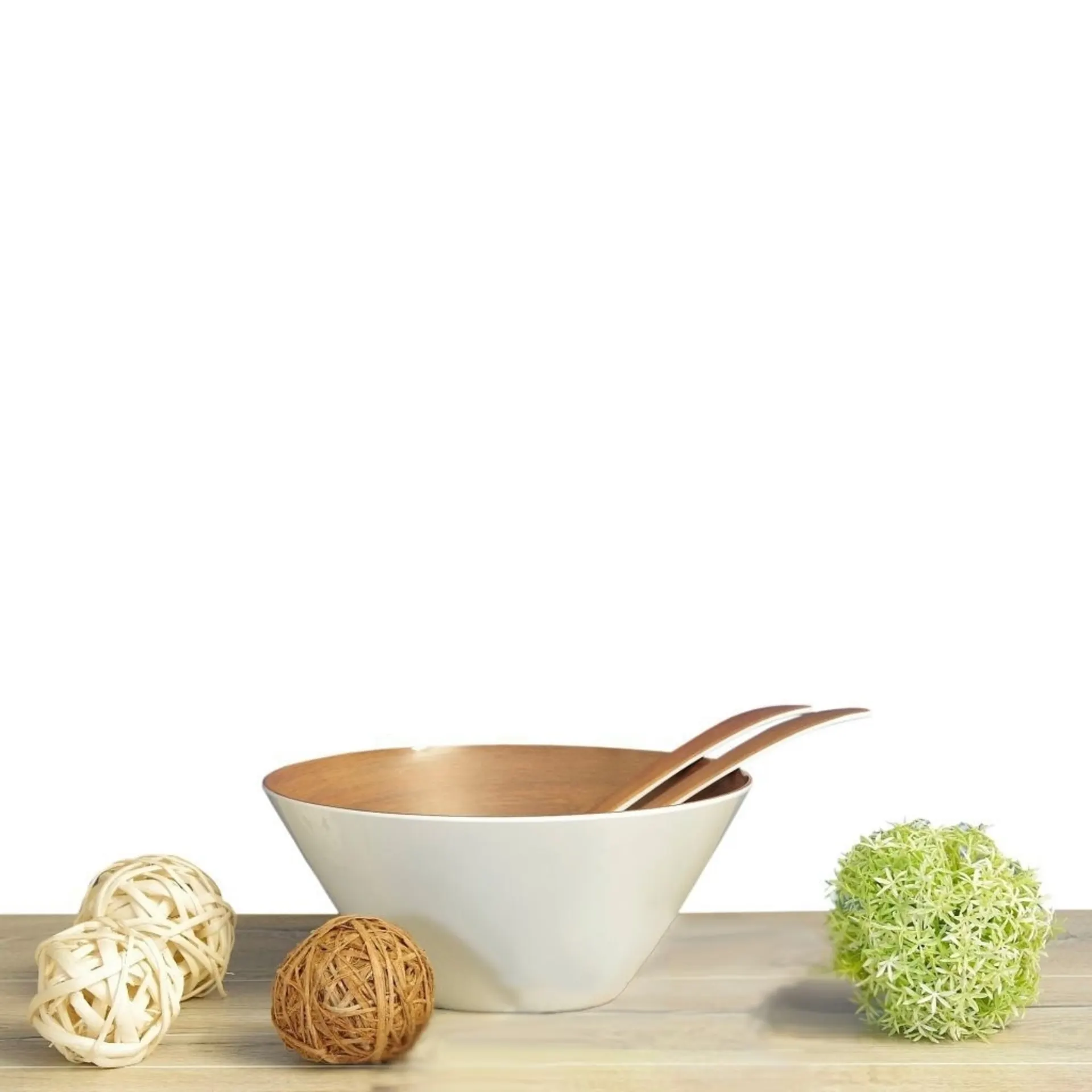 Saladier avec couverts