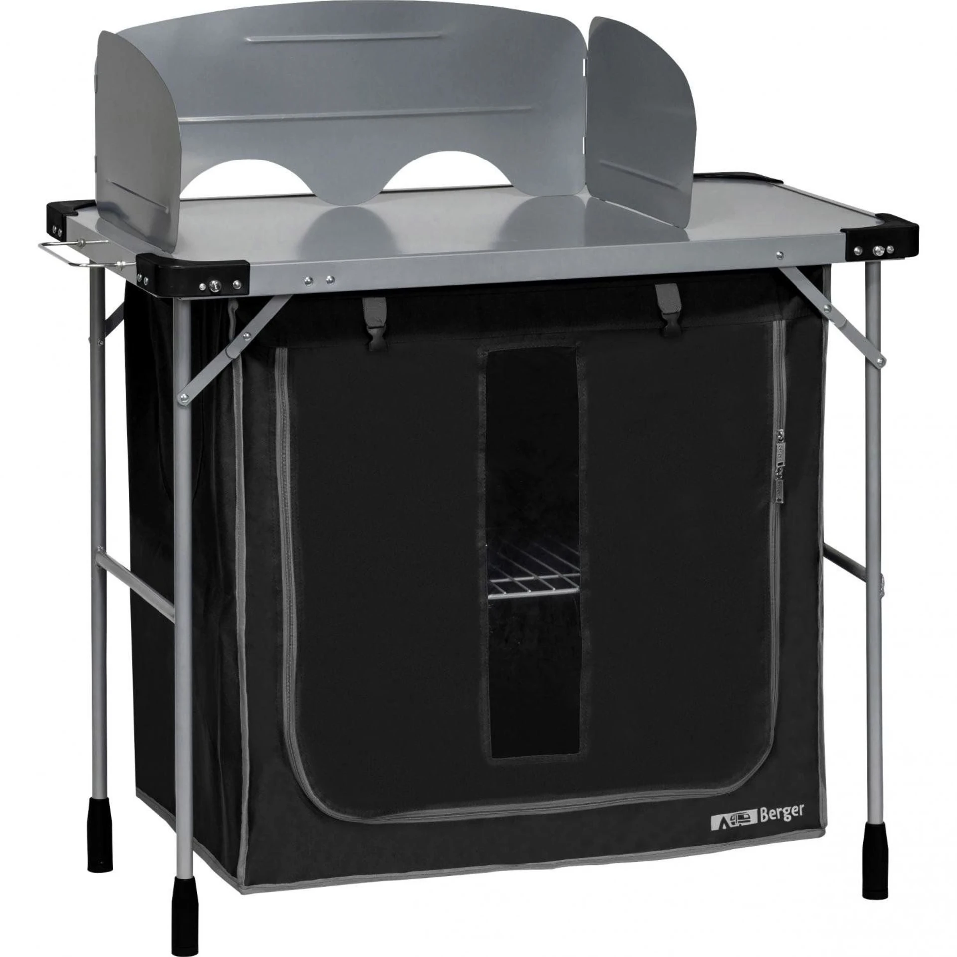 Table de cuisson Berger en acier