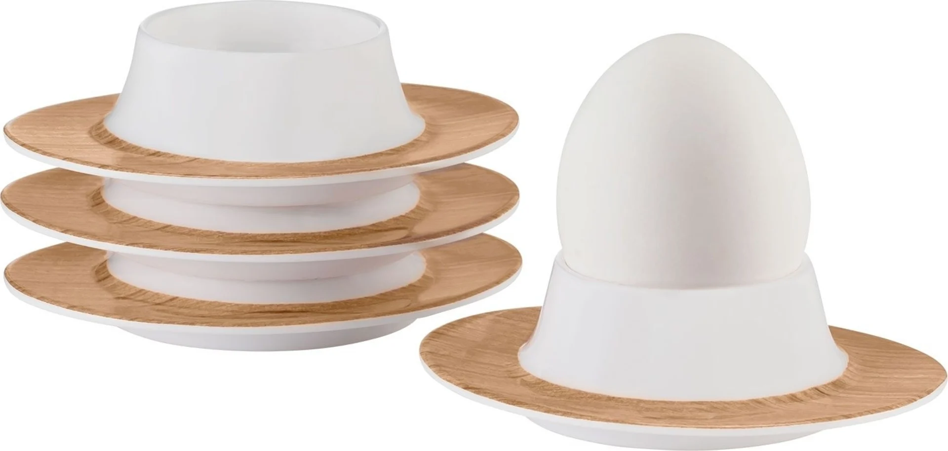 Berger Eierbecher Wood 4er Set