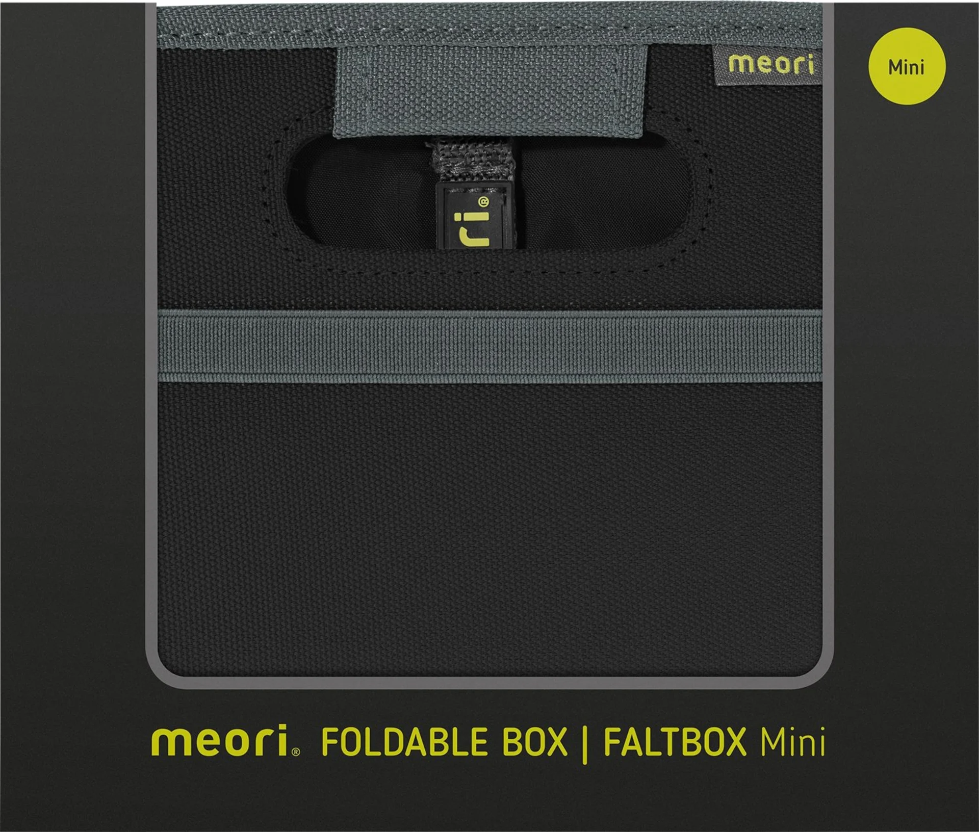 Meori Faltbox Mini Lava Schwarz 1,8 Liter