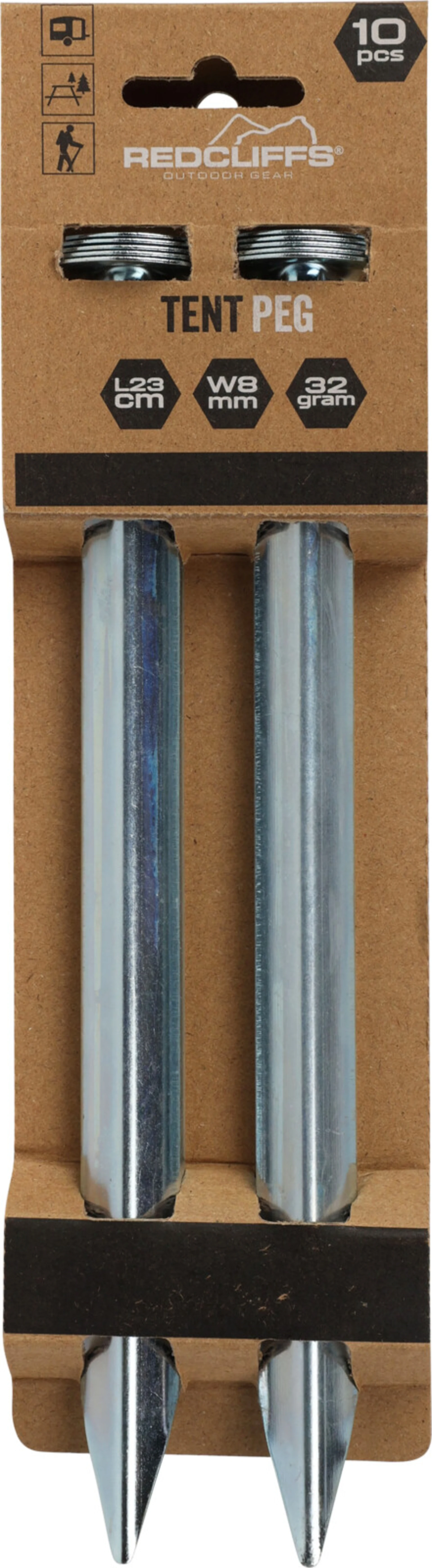Zeltheringe 10er Set Eisen