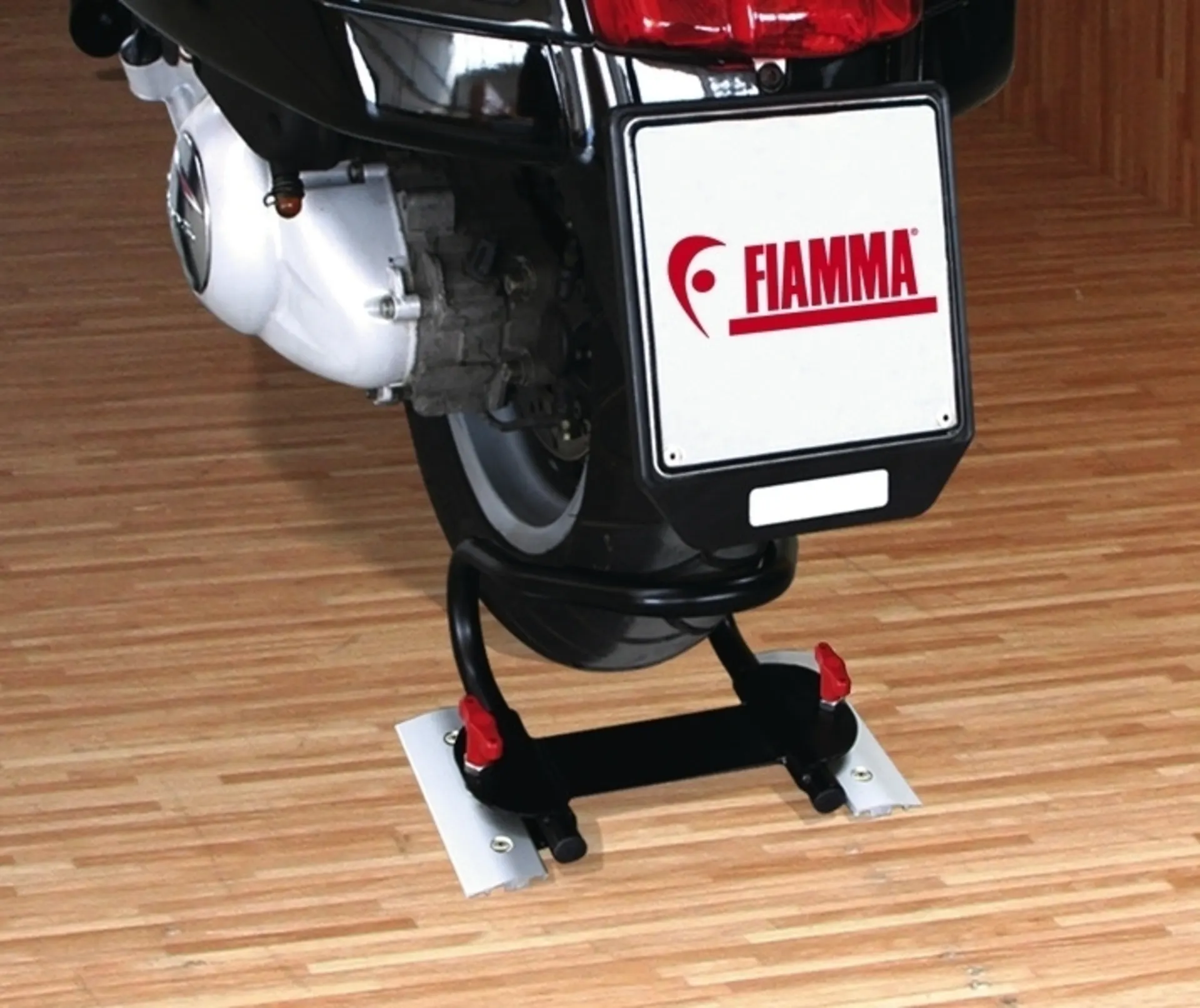 MotoWheel Chock Rear - Blockiersystem für Hinterrad MotoWheel Chock Rear - Blockiersystem für Hinterrad
