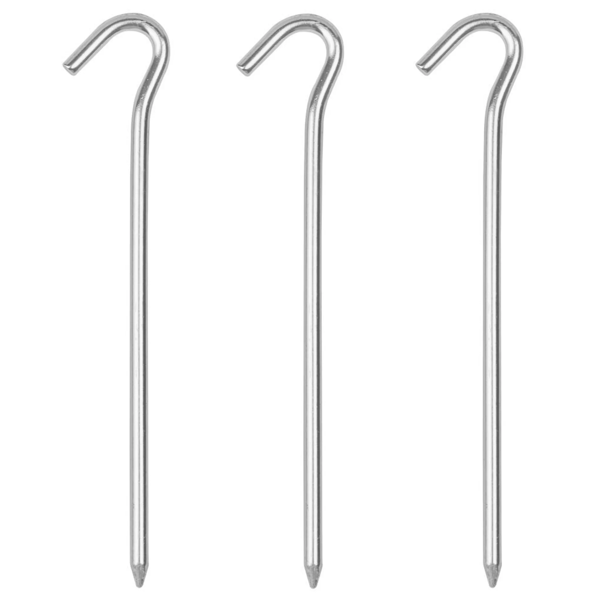 Bent Aluminium Heringe 3er Pack Bent Aluminium Heringe 3er Pack