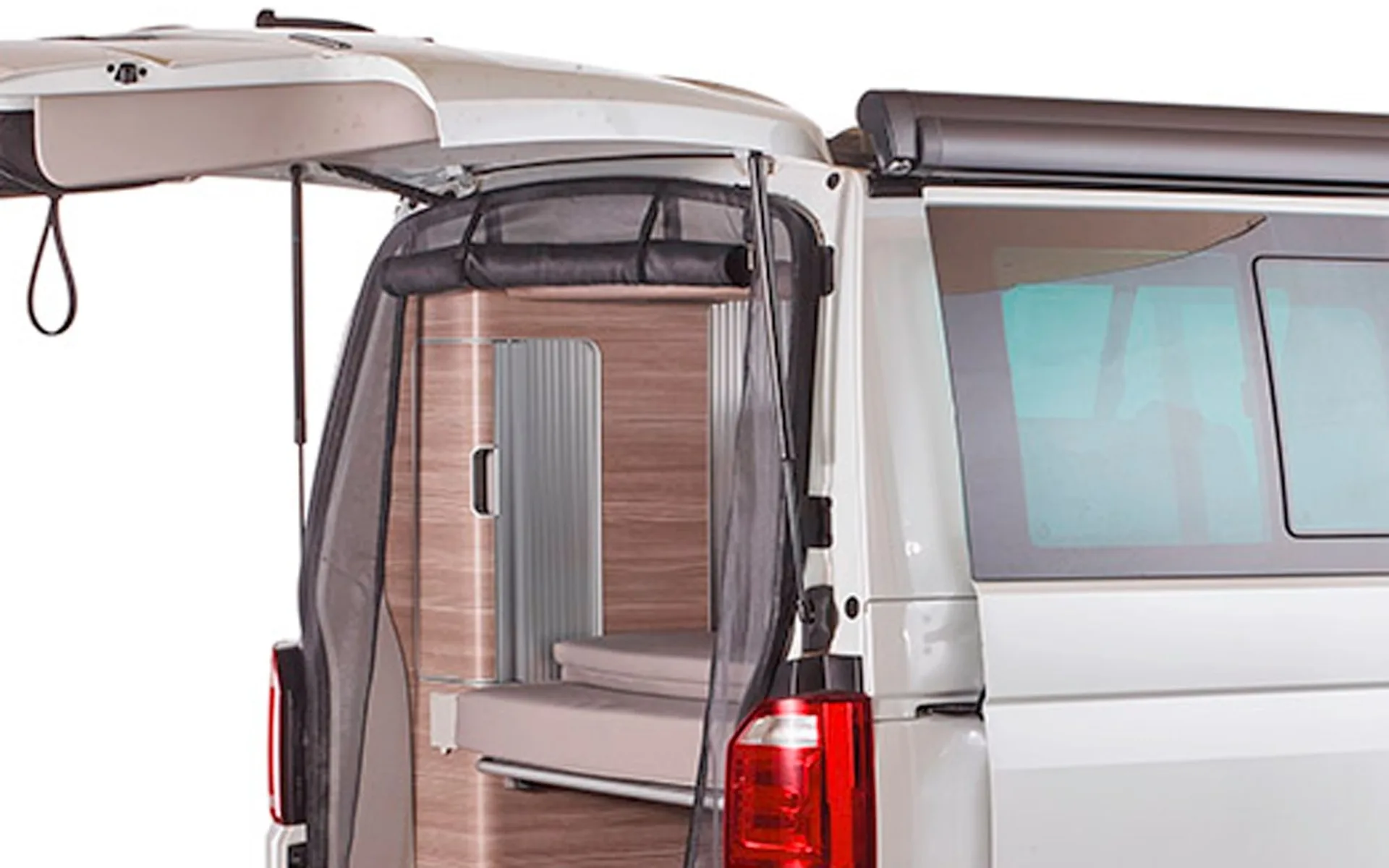 Mayr Planen VanQuito – Moustiquaire arrière pour VW T5 / T6 à mailles fines Mayr Planen VanQuito – Moustiquaire arrière pour VW T5 / T6 à mailles fines
