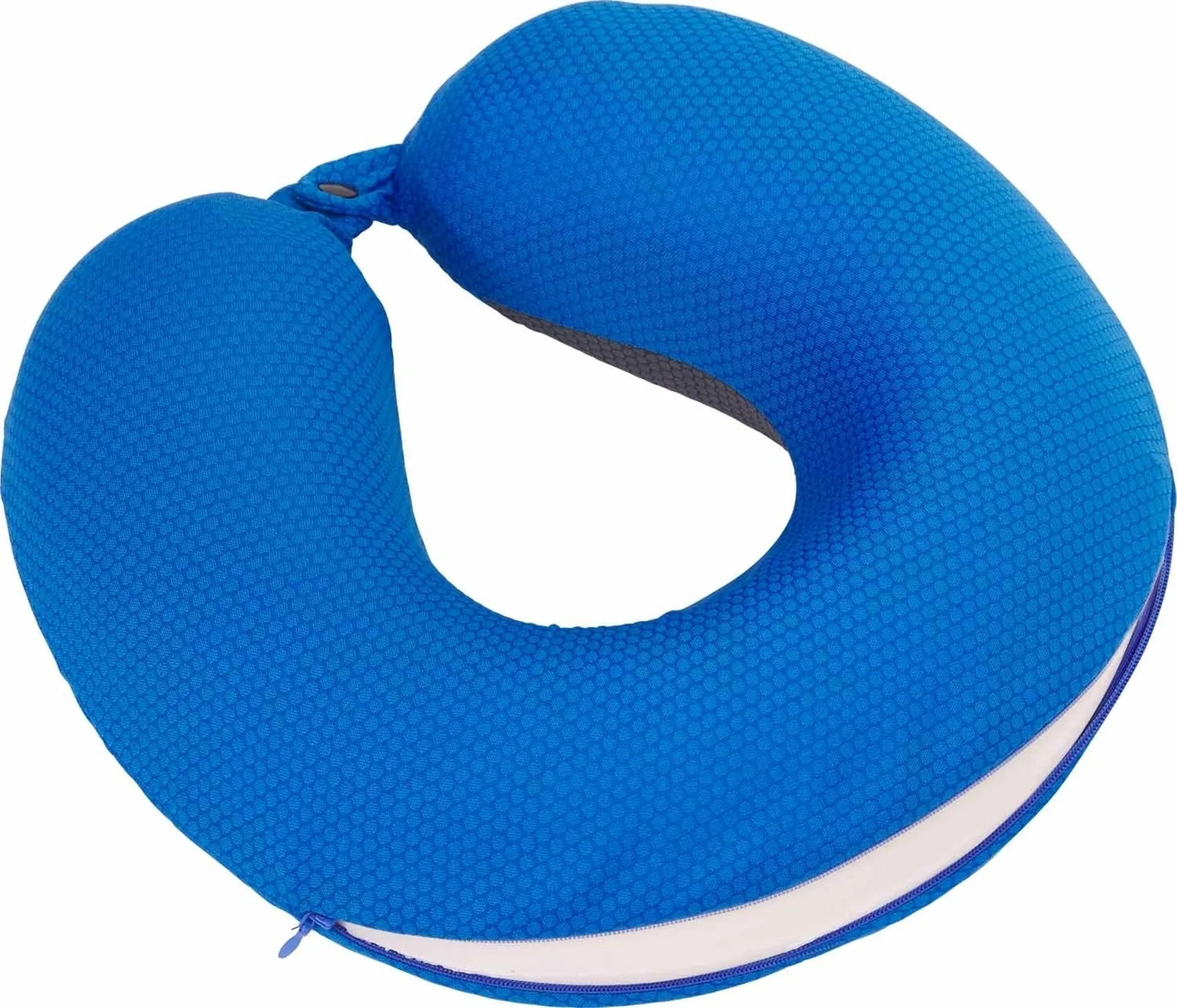 Berger Coussin pour la nuque à mémoire de forme 30 x 30 x 9 cm bleu
