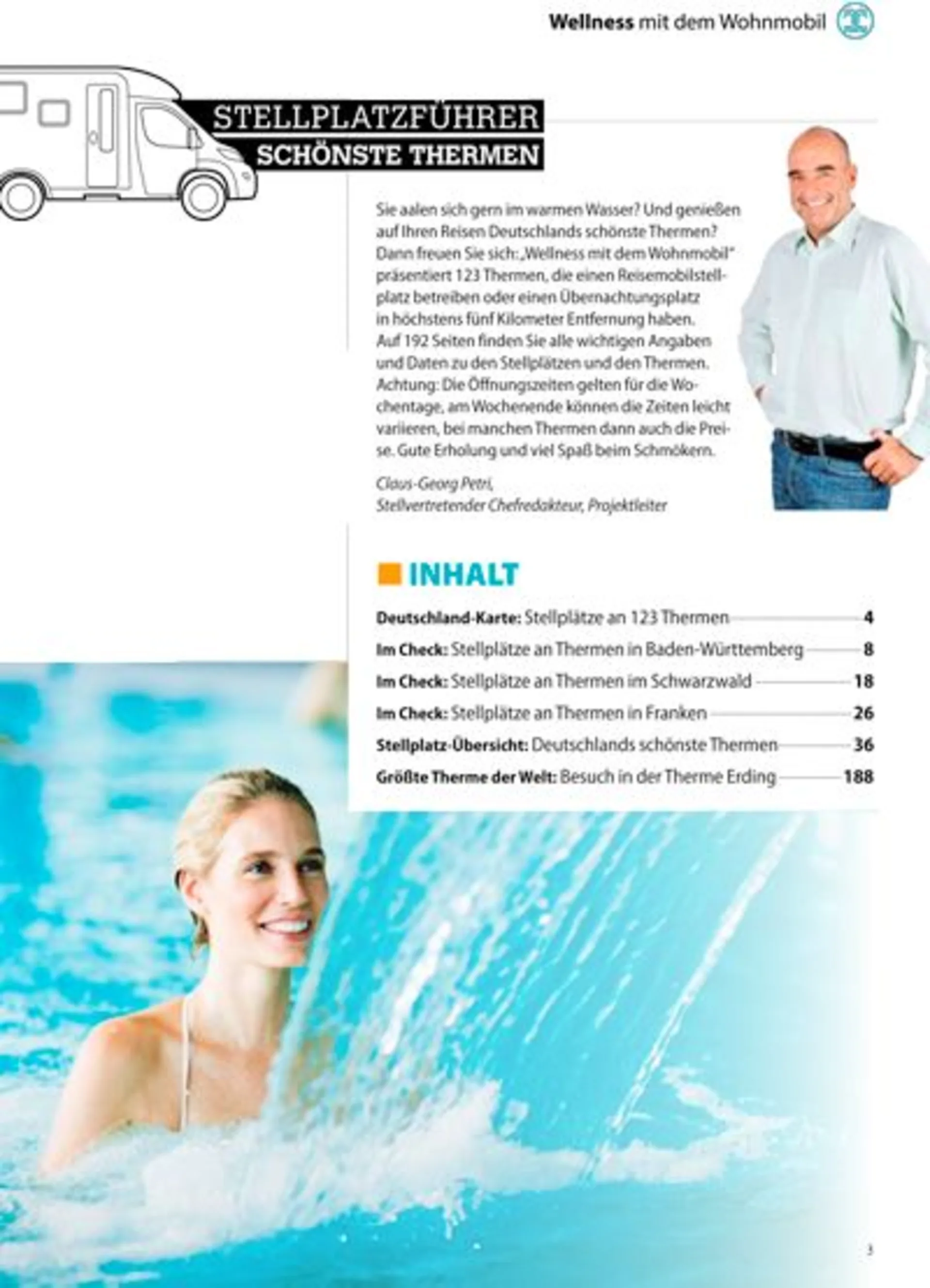 Guide des plus beaux emplacements Thermes - Bien-être en camping-car