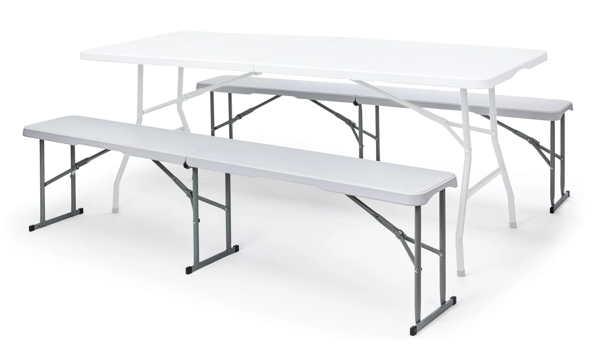 Banc pliable Camptime Taurus, lot de 2