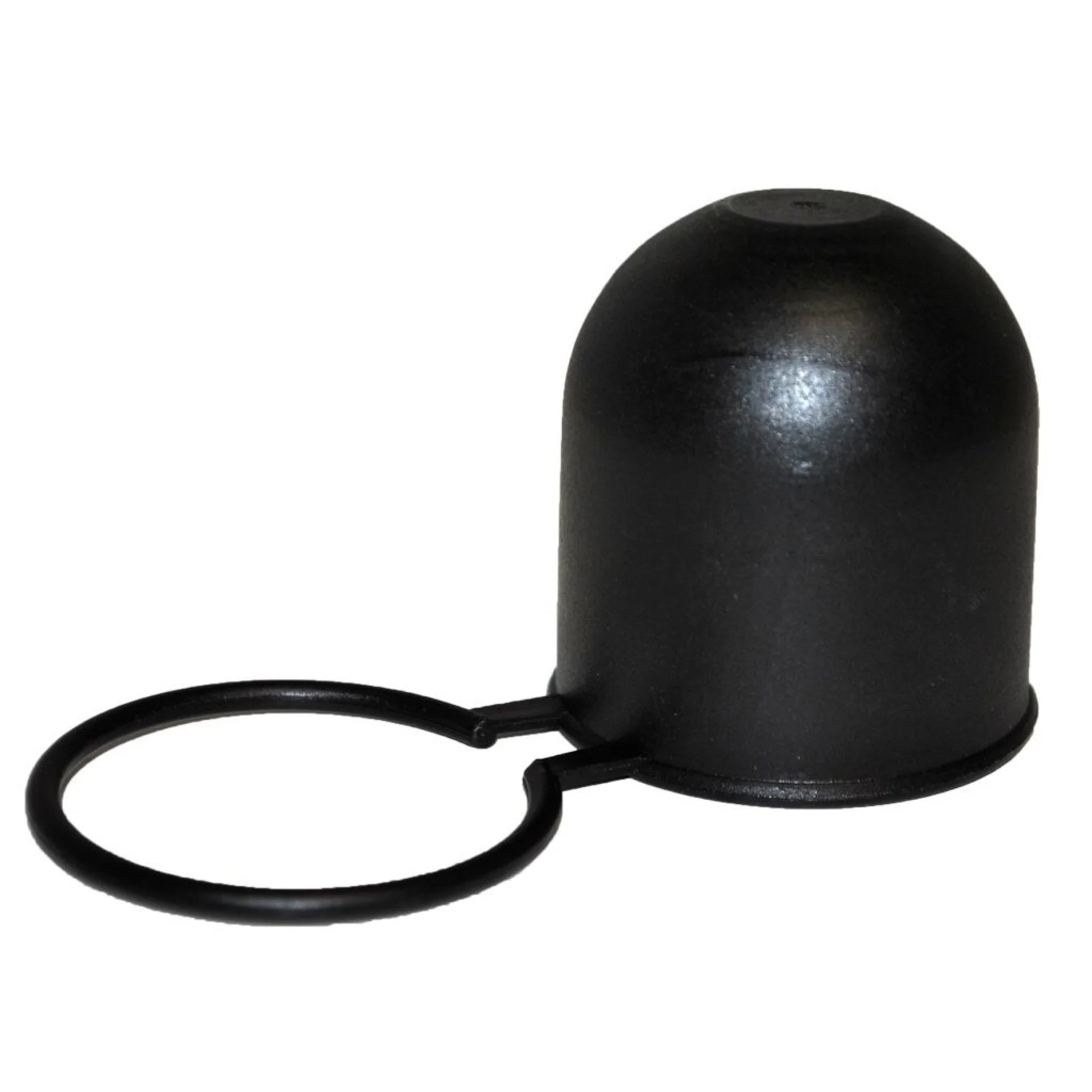 Capuchon de protection pour raccord à rotule noir avec boucle de maintien