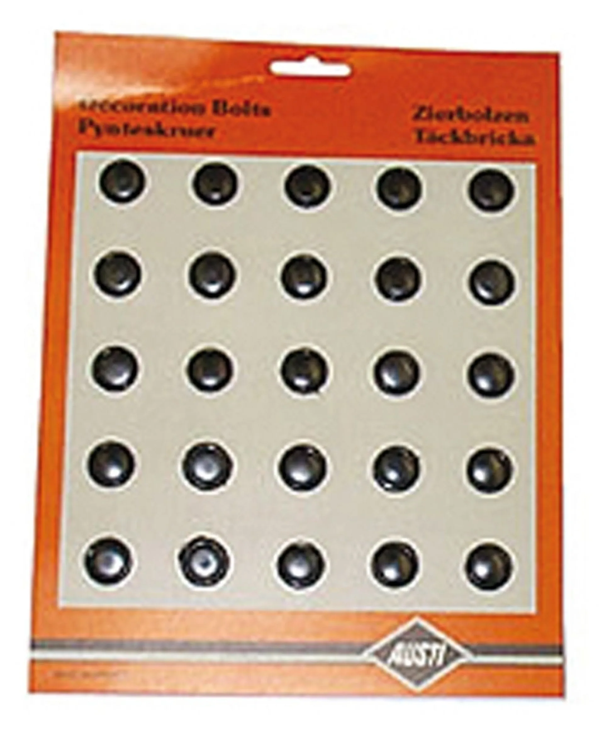 Abdeckschrauben schwarz 13mm
