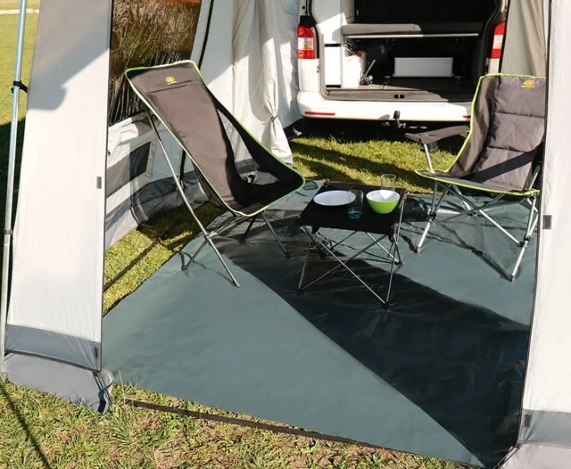Allzweckplane/Tarpaulin Gr.3x8m, Farbe: Grau