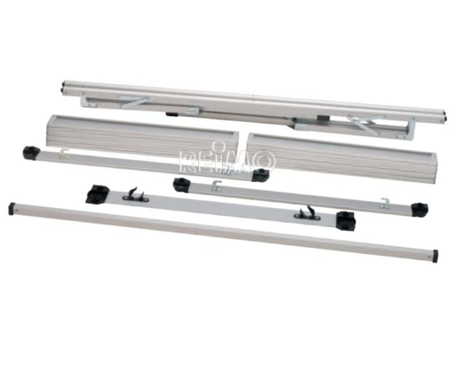 Table roulante Camp4 Titan Space II en aluminium - Grande table de camping pour 6 personnes