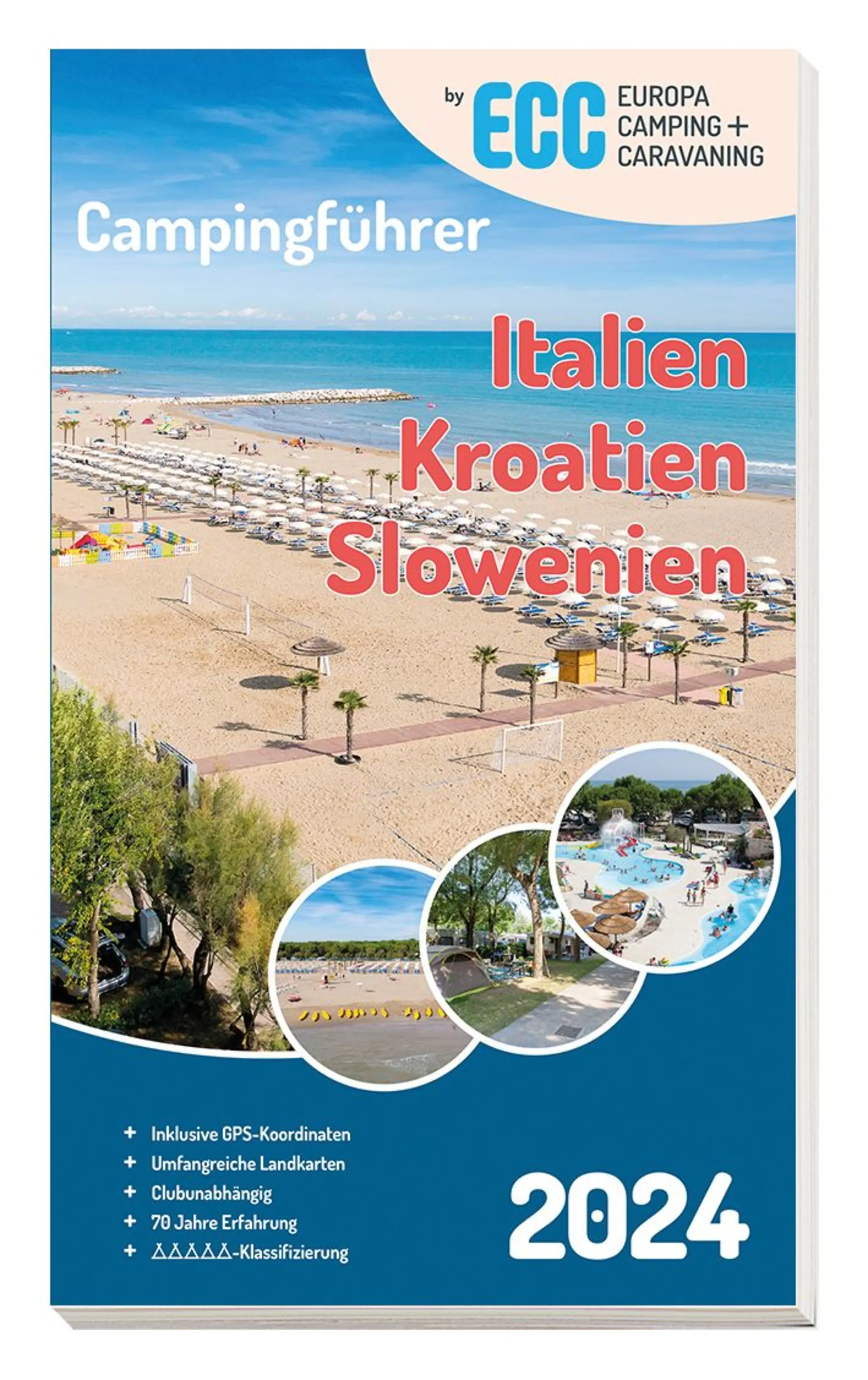 ECC Campingführer Italien/Kroatien/Slowenien 2024