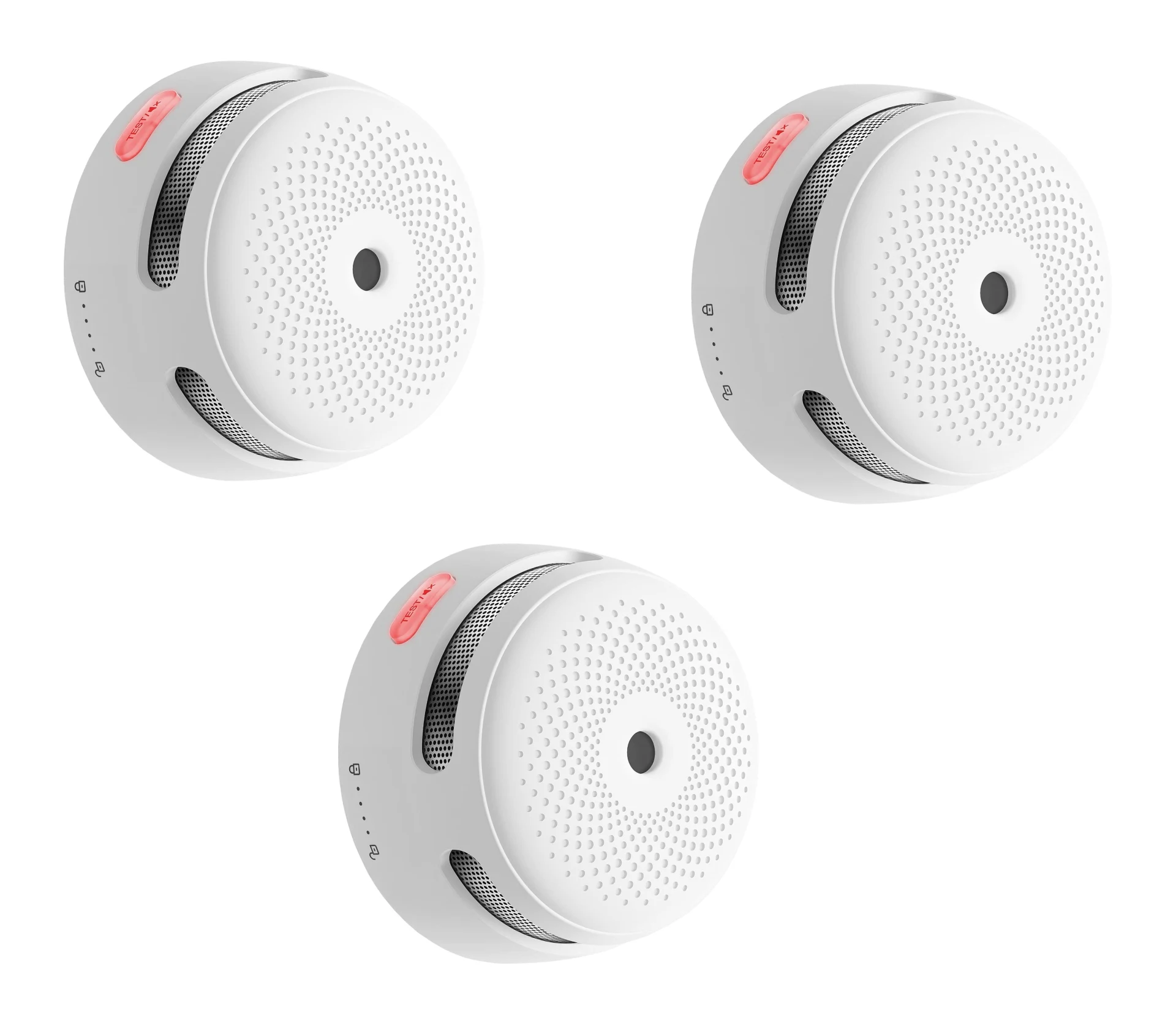 Lot de 3 détecteurs de fumée X-Sense 01-M, détecteurs de fumée intelligents sans fil Lot de 3 détecteurs de fumée X-Sense 01-M, détecteurs de fumée intelligents sans fil