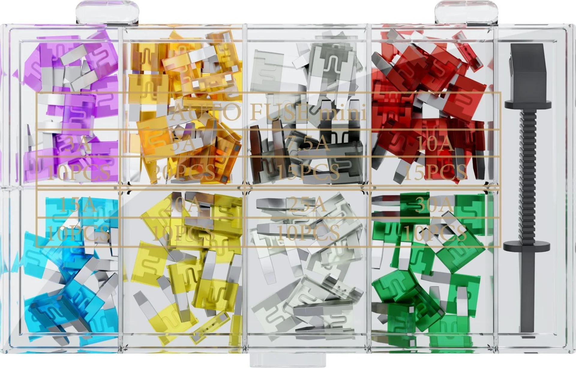 Goobay assortiment de fusibles pour automobiles 101 pcs.
